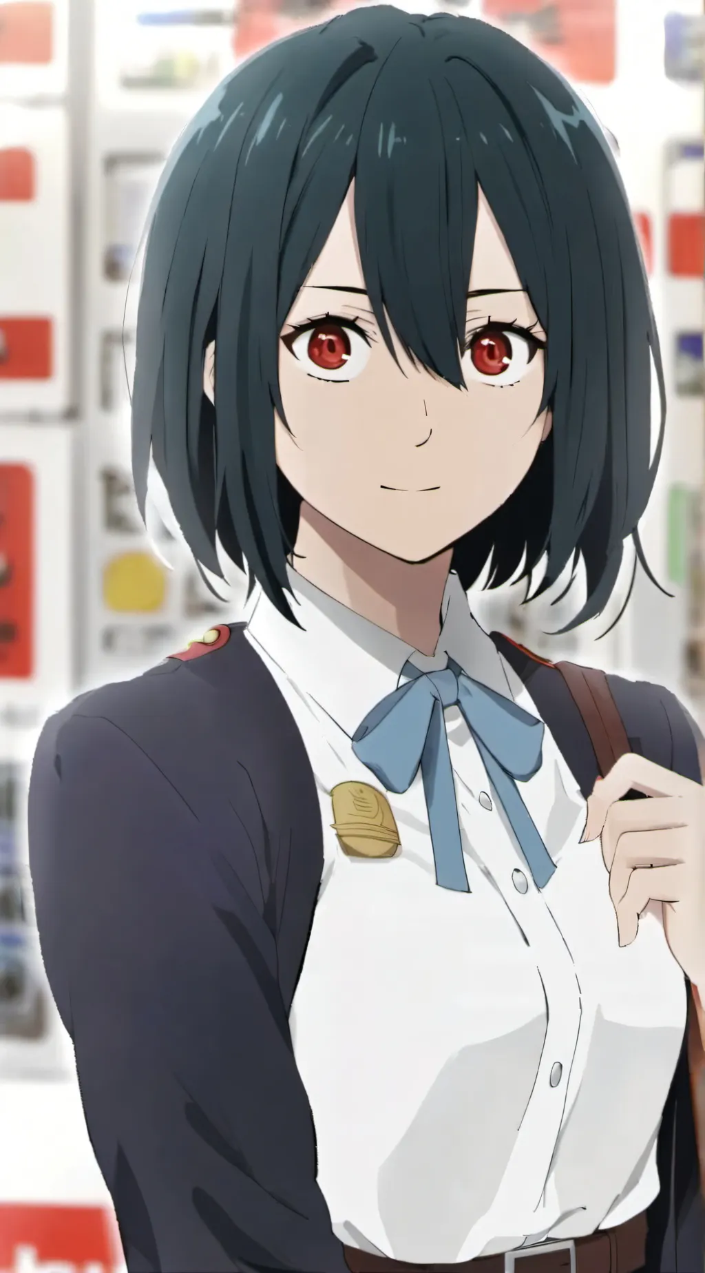 ai character: MHA Christmas Jiro background