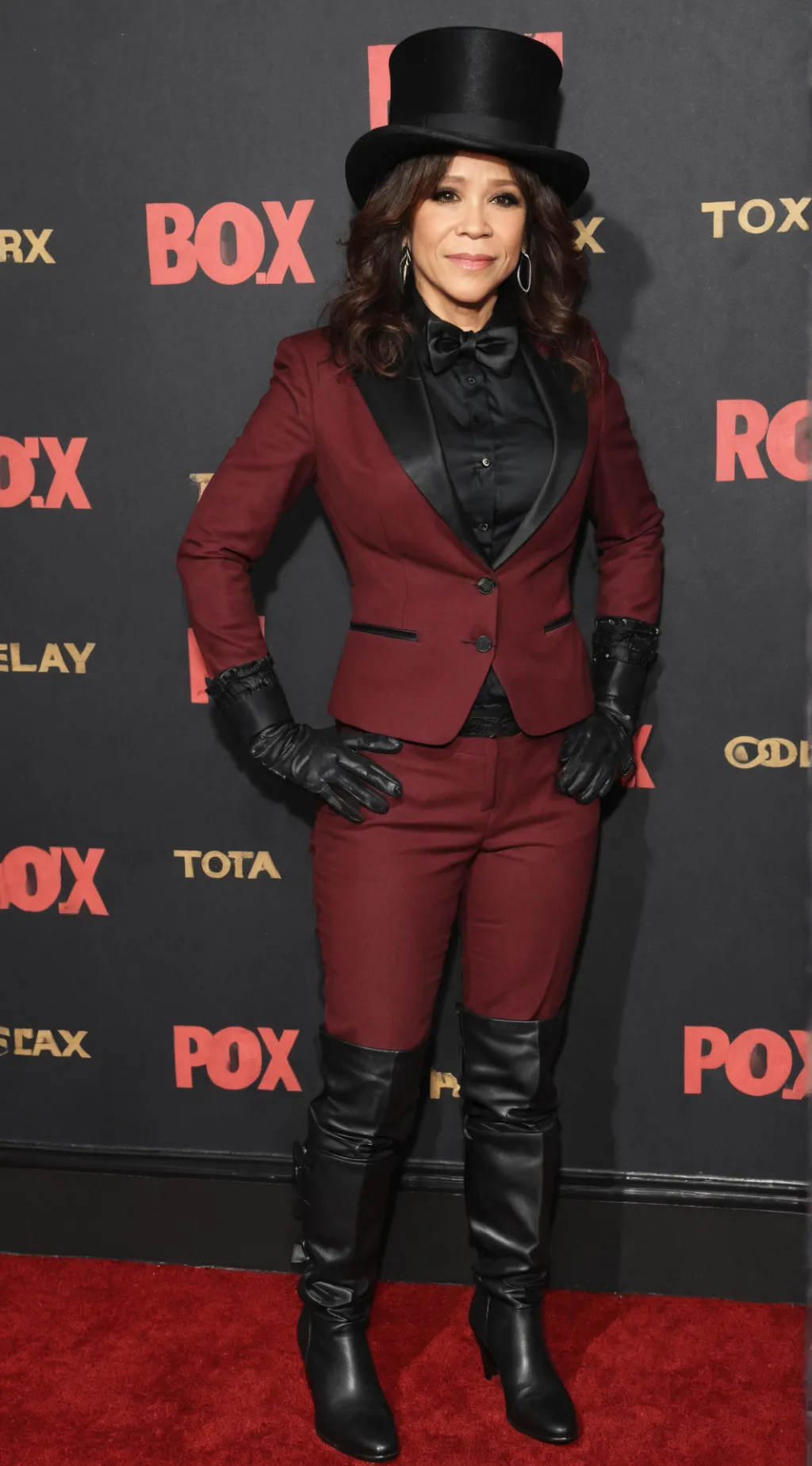 ai character: Rosie Perez  background