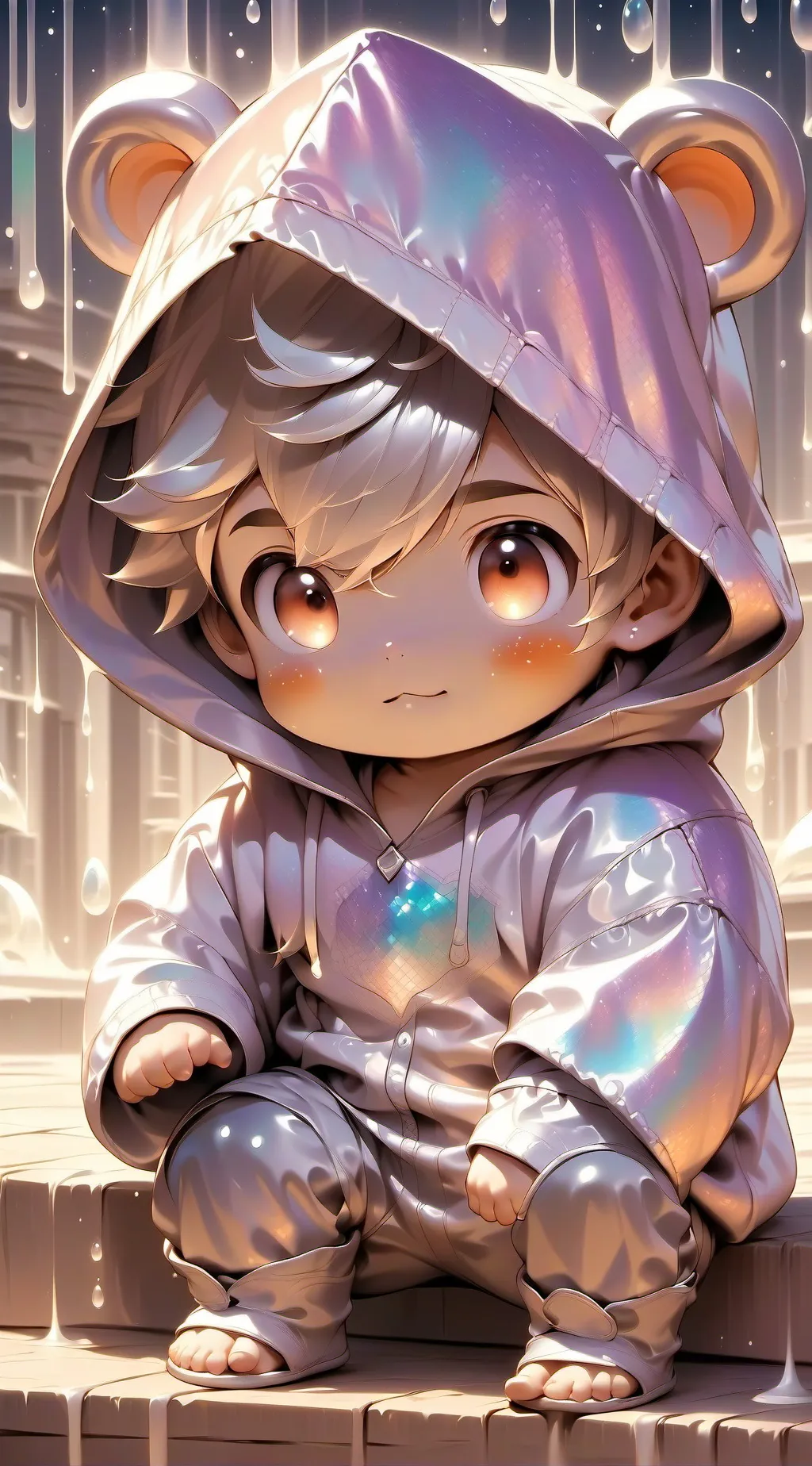 ai character: the if nappy background