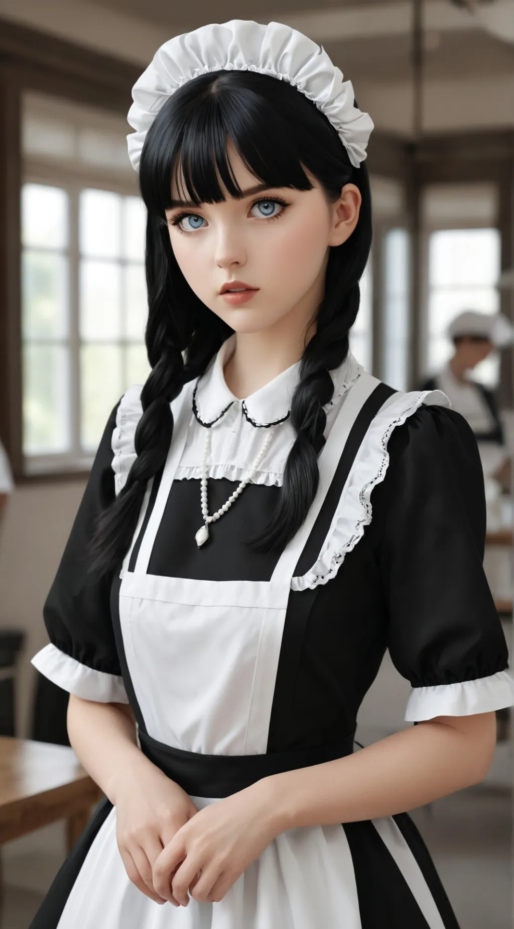 ai character: Maria background