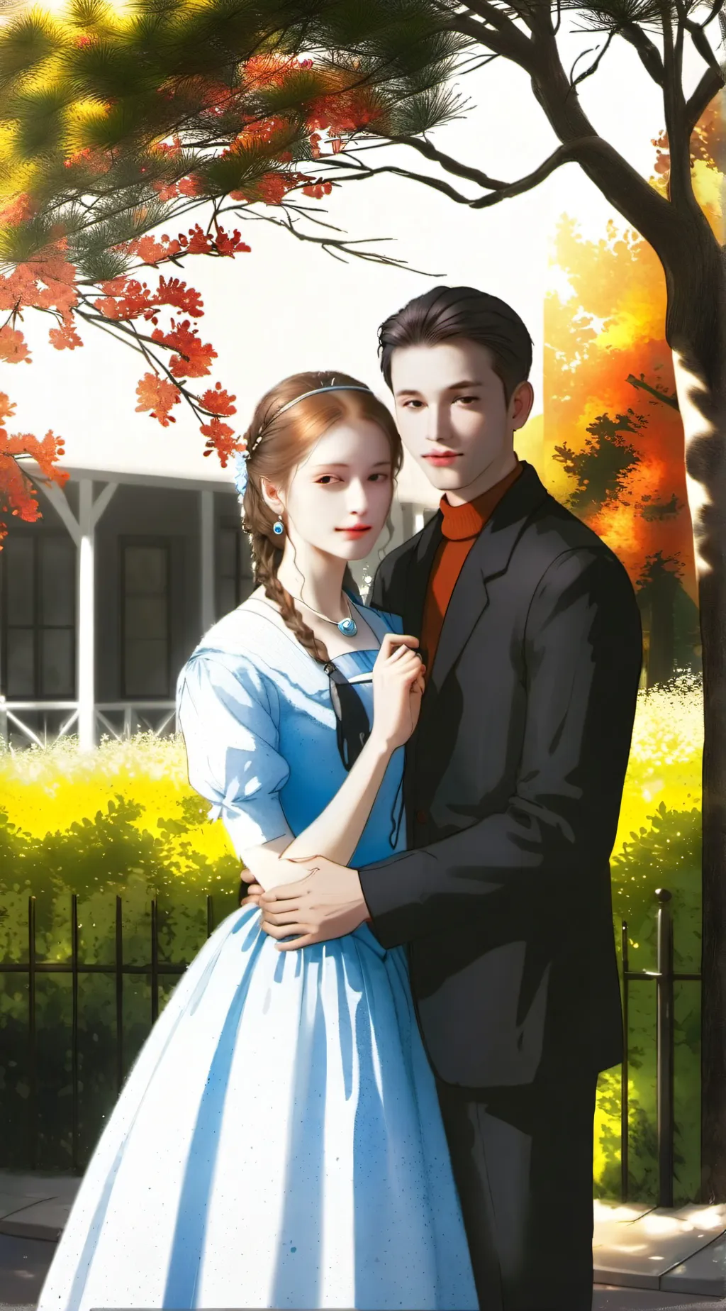 ai character: Helen and mike background