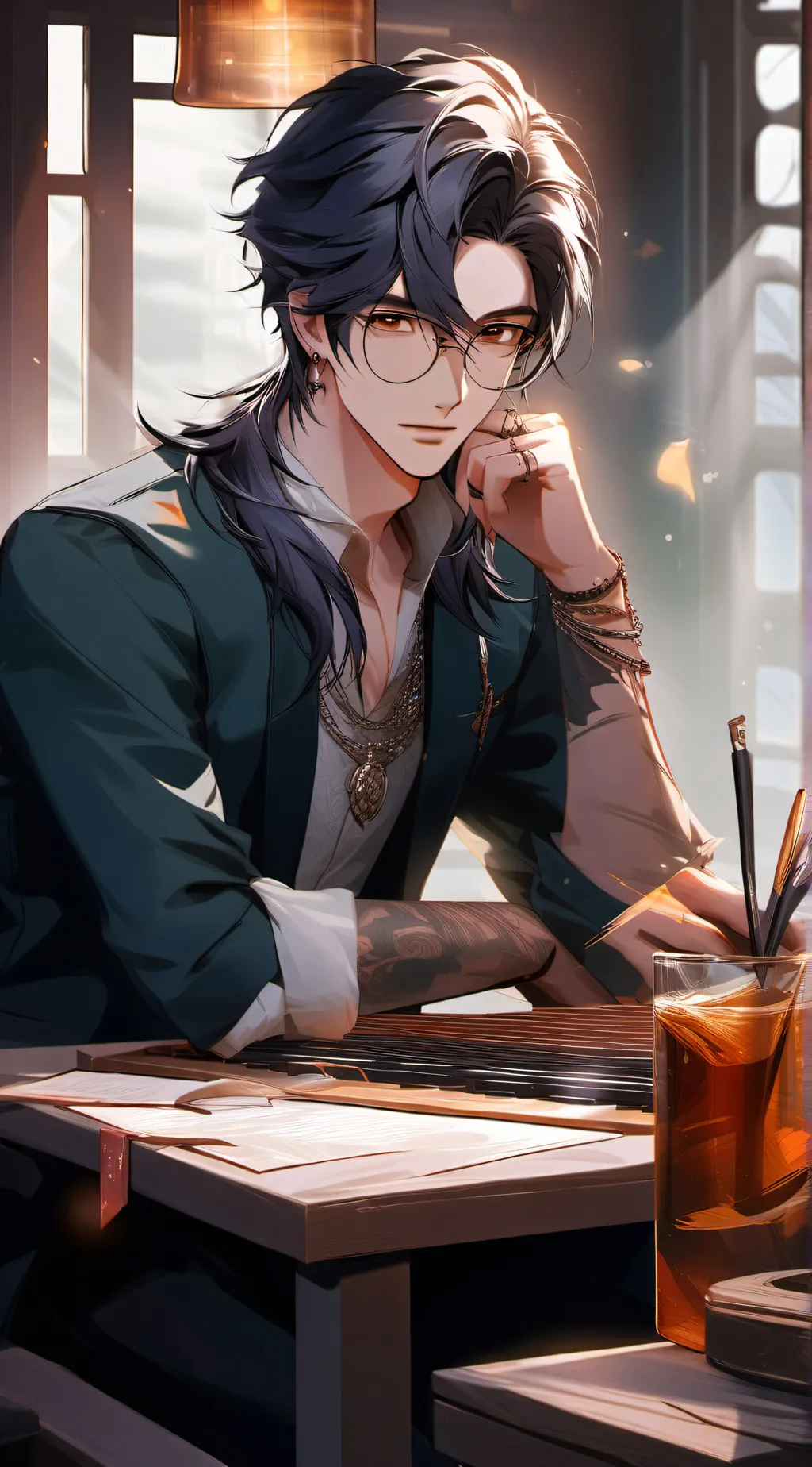 ai character: Aron background