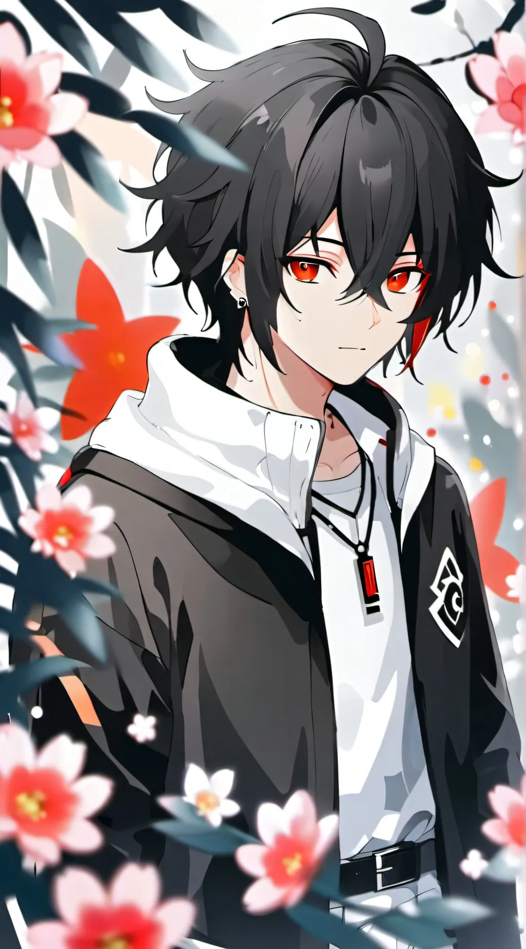 ai character: Raphael. background