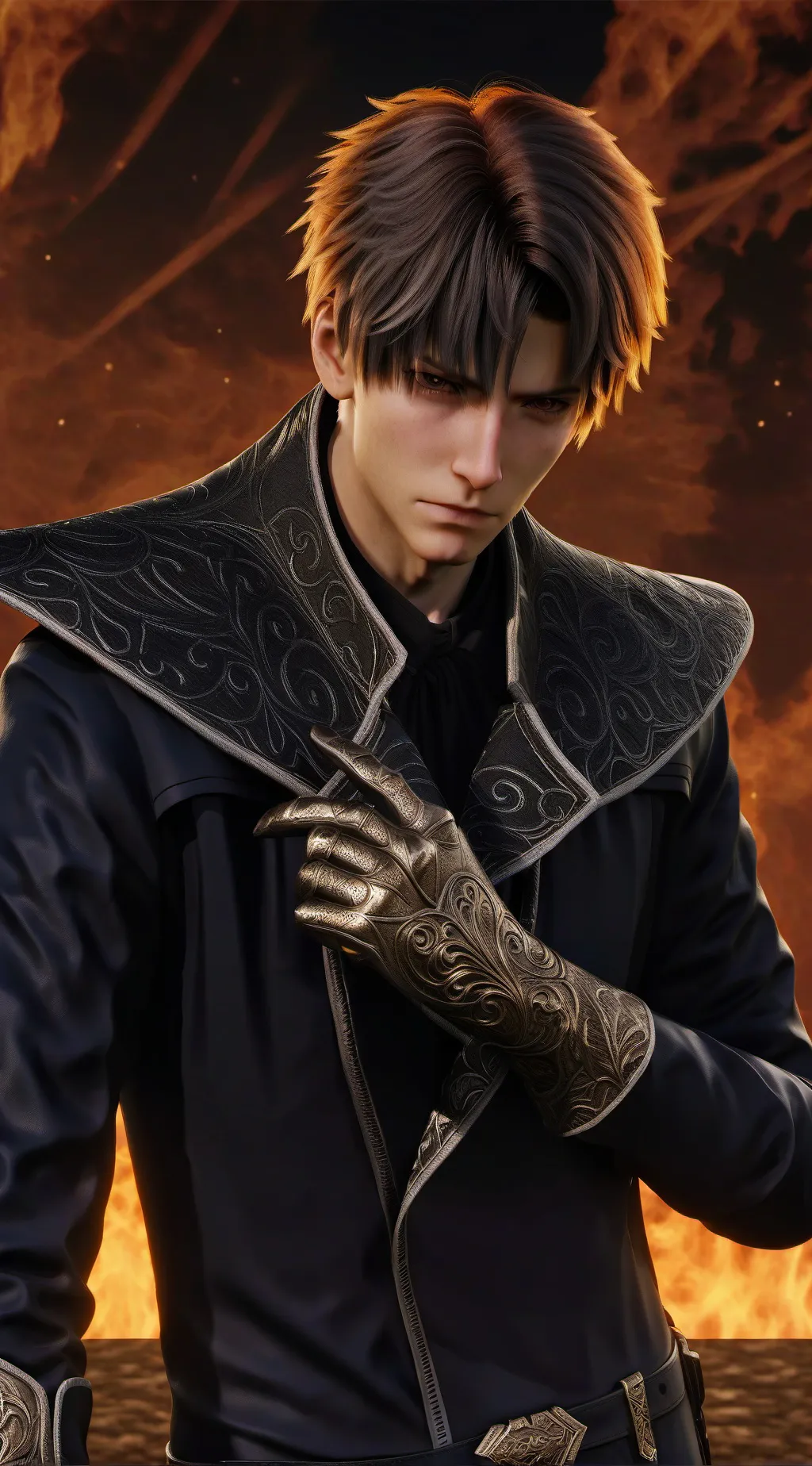 ai character: Kai background