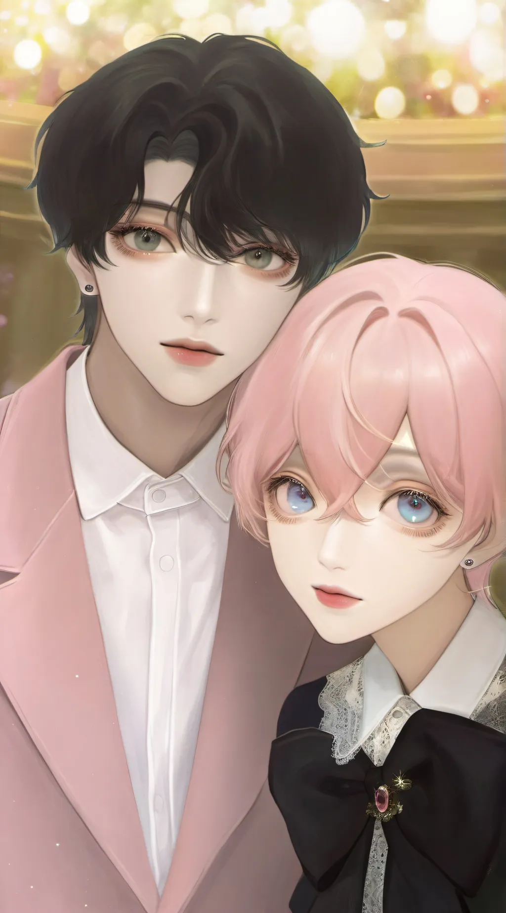 ai character: sarah et mark background