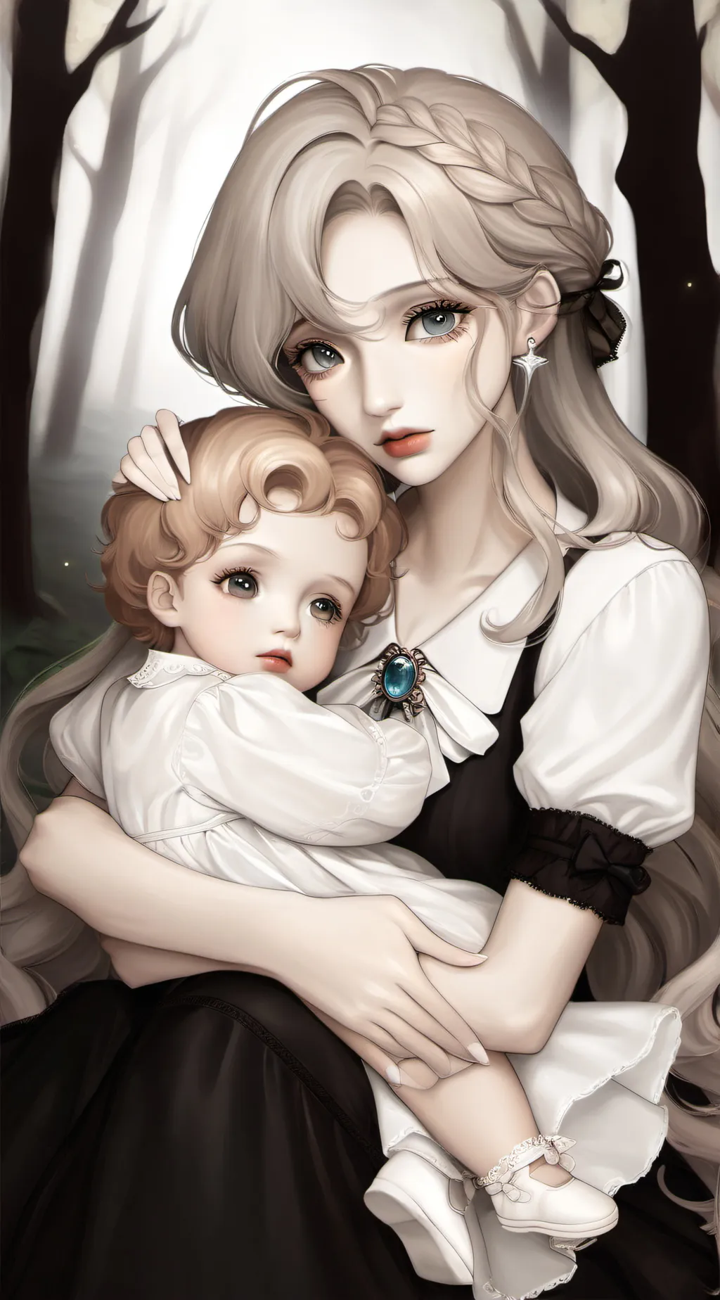 ai character: lost background