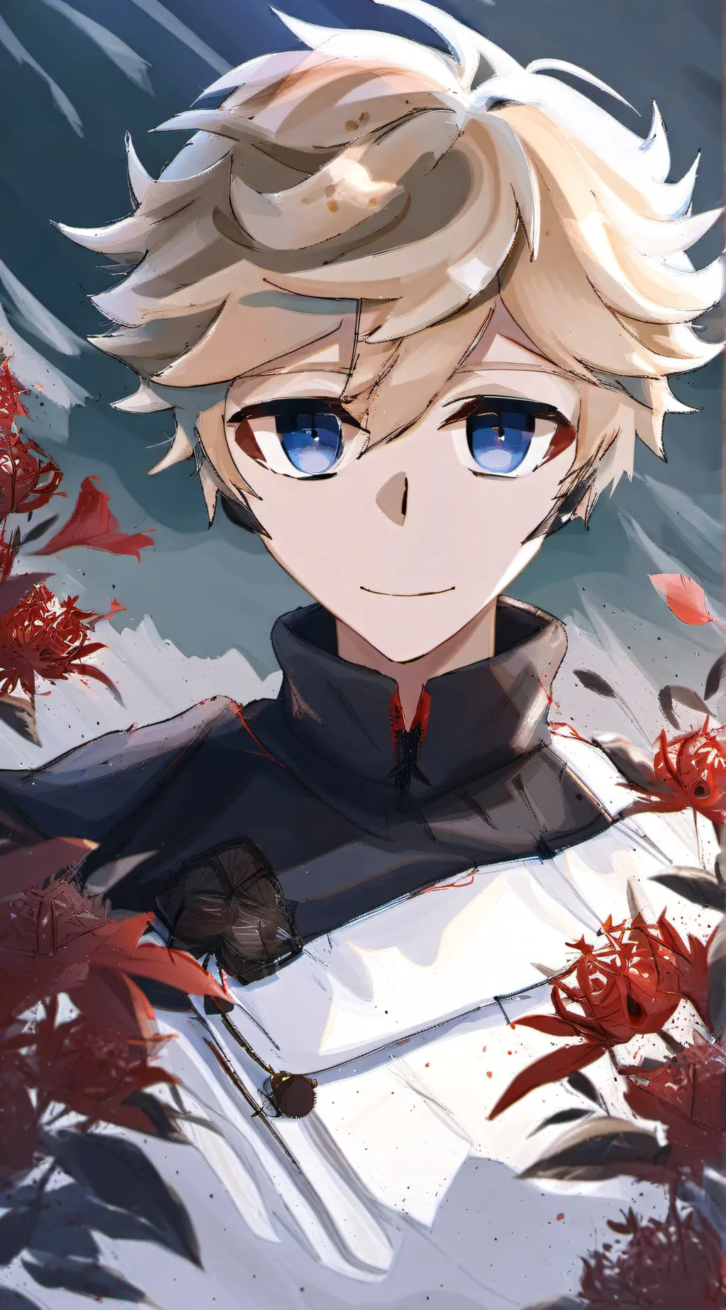 ai character: Dustin Kouzo background