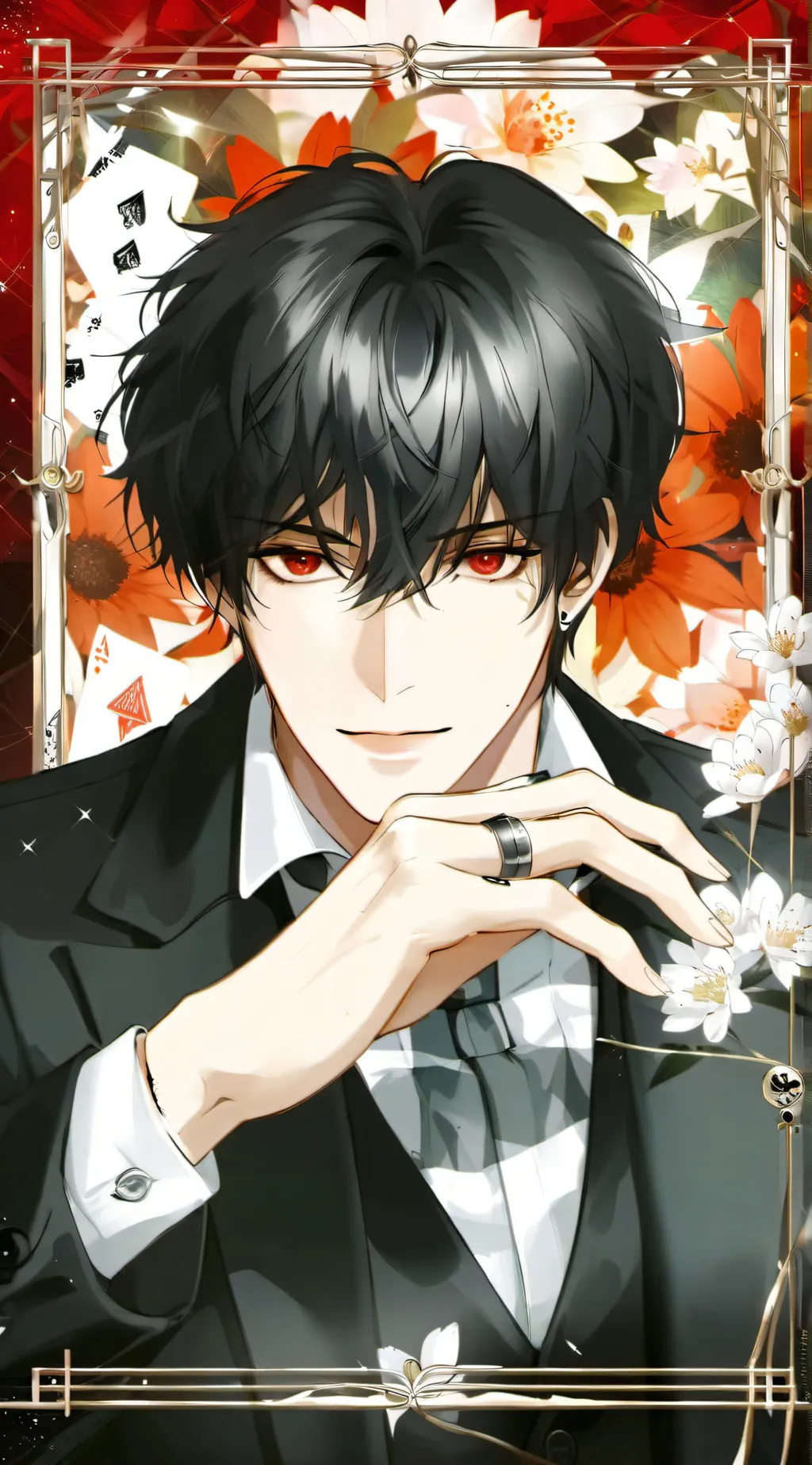 ai character: Luces background