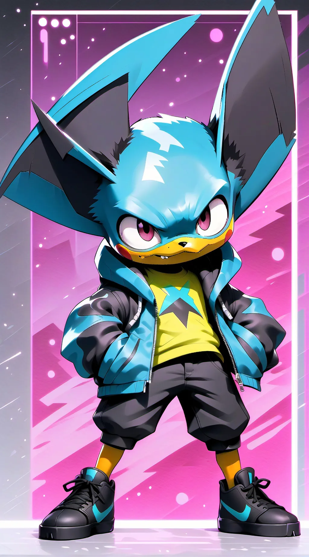 ai character: sprunki background