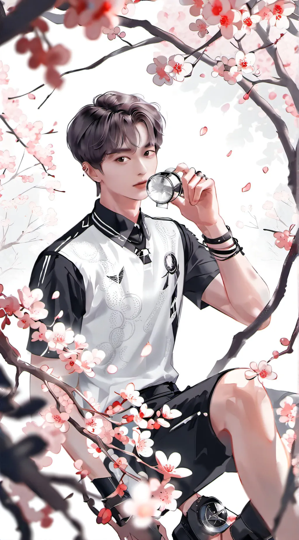 ai character: LeeKnow background