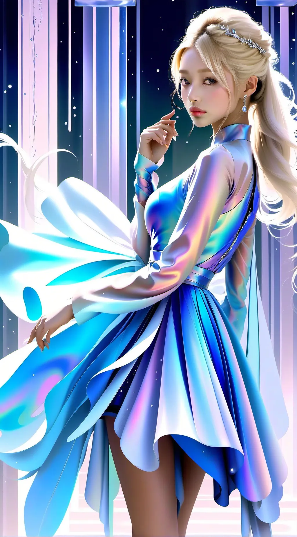 ai character: Lunea background