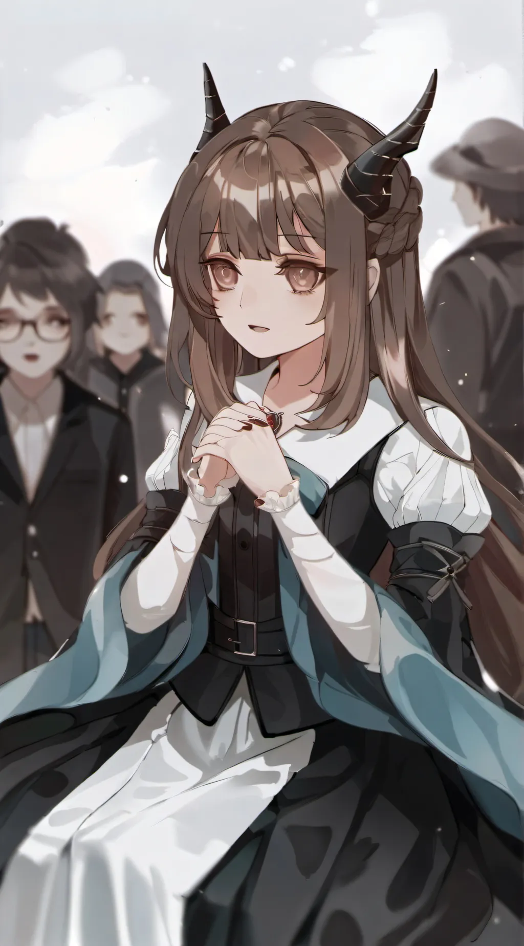 ai character: to Margaret  background