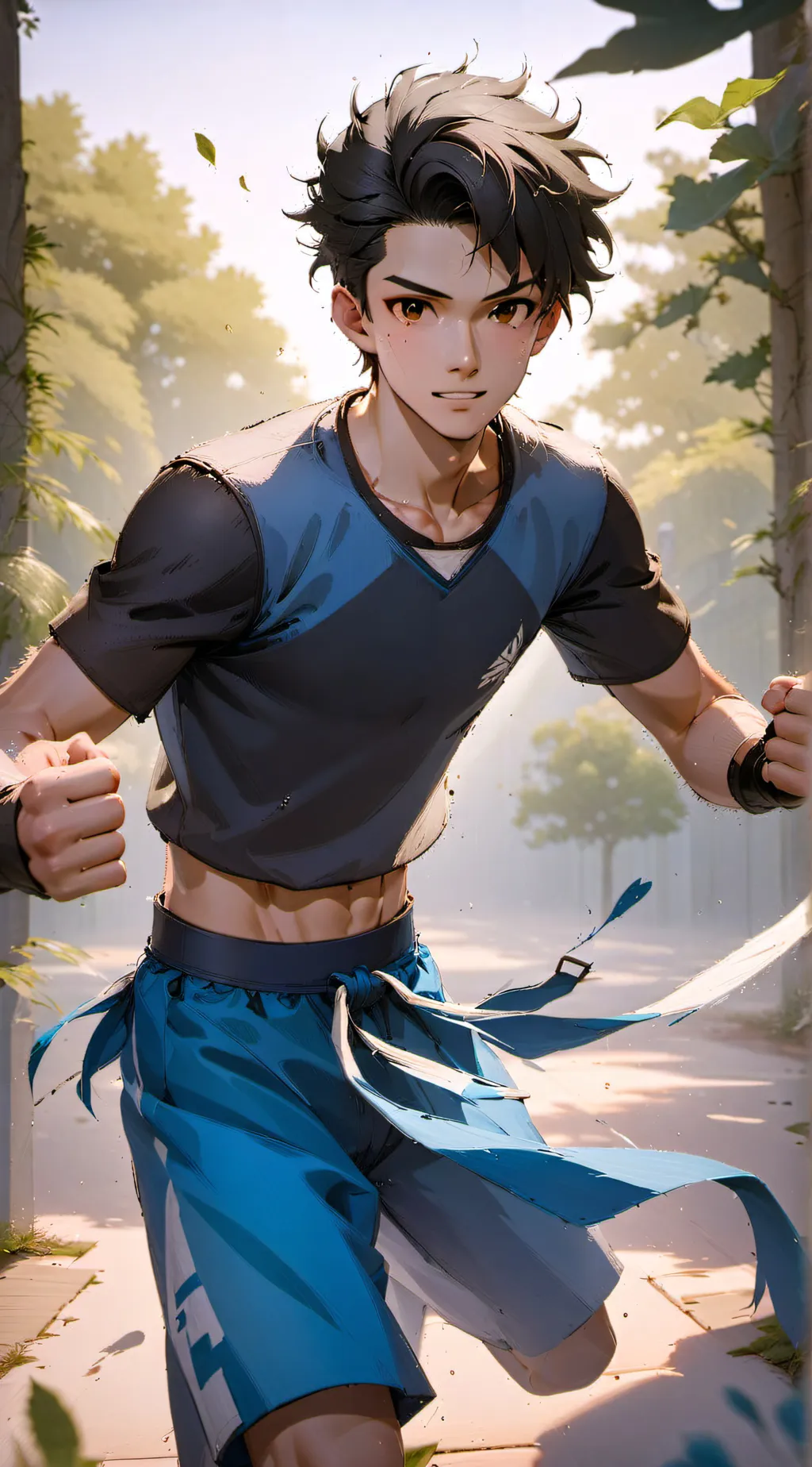 ai character: Cole Curtis background