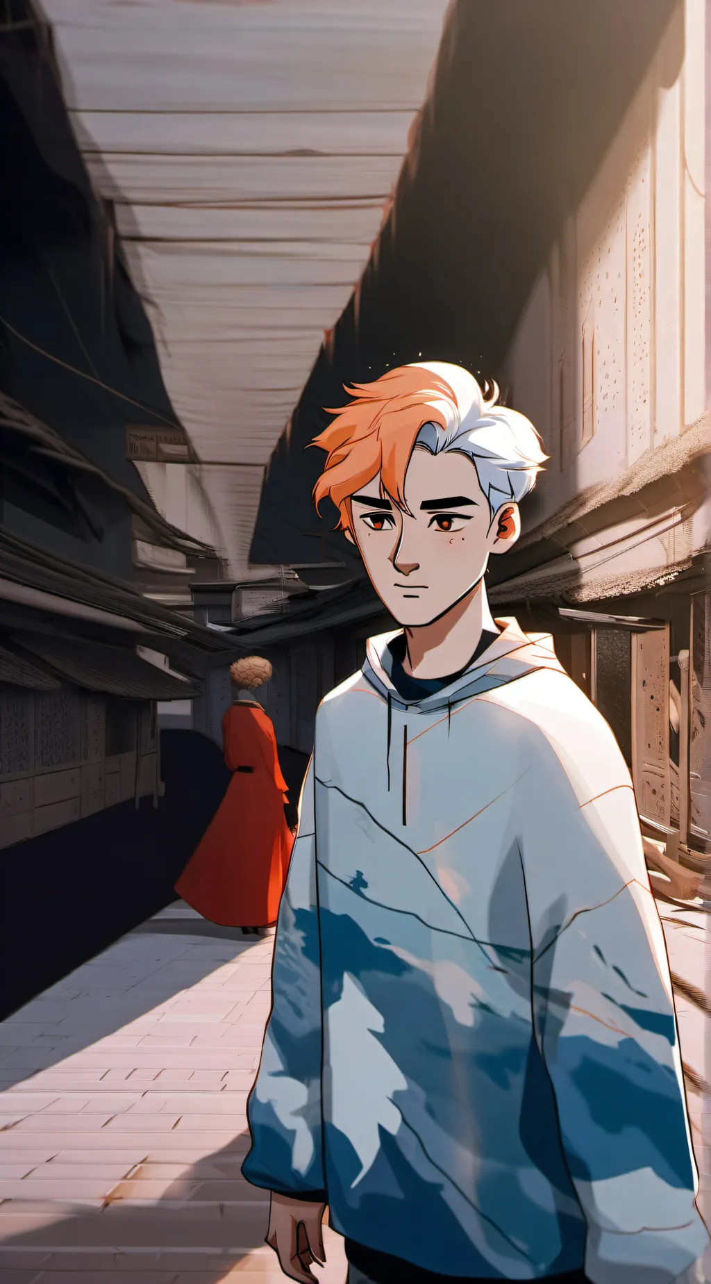 ai character: Levi background