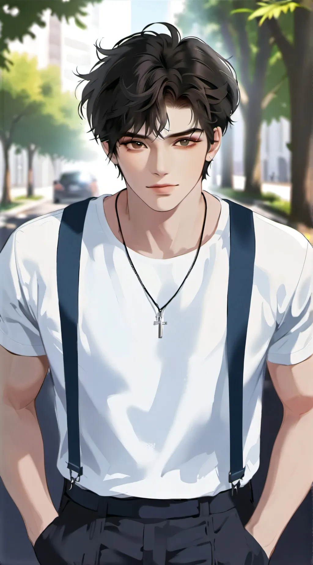 ai character: Elijah  background