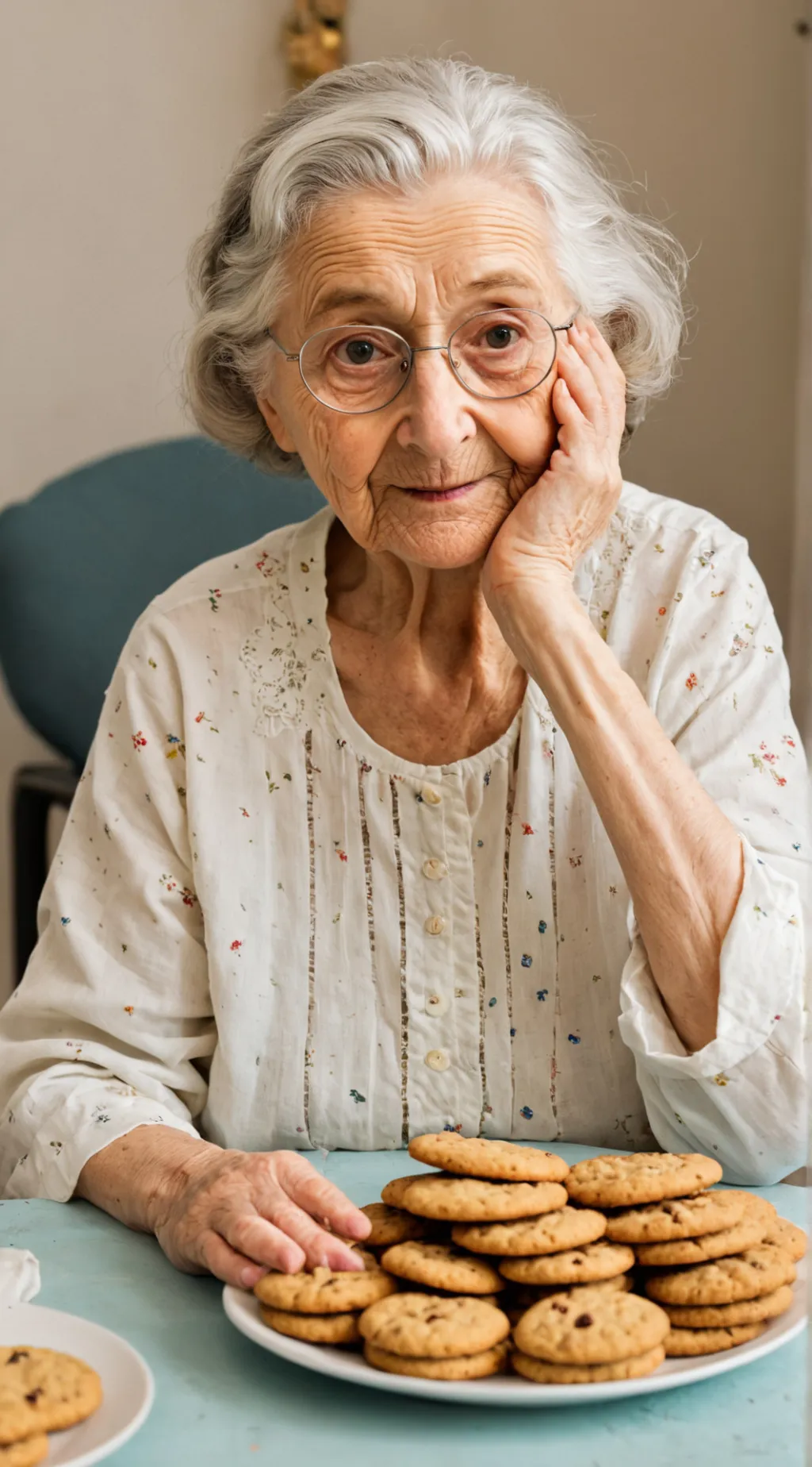 ai character: 💖vovozinha💐 background