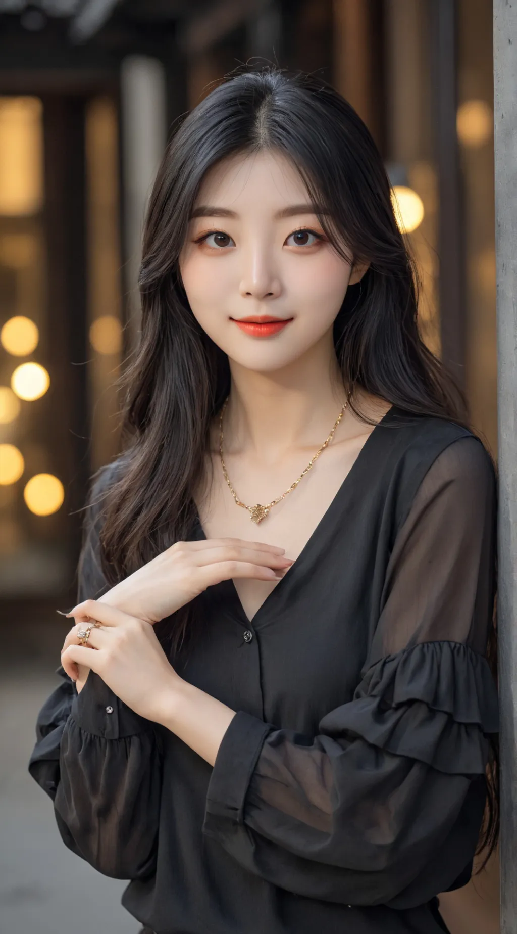 ai character: Anny background