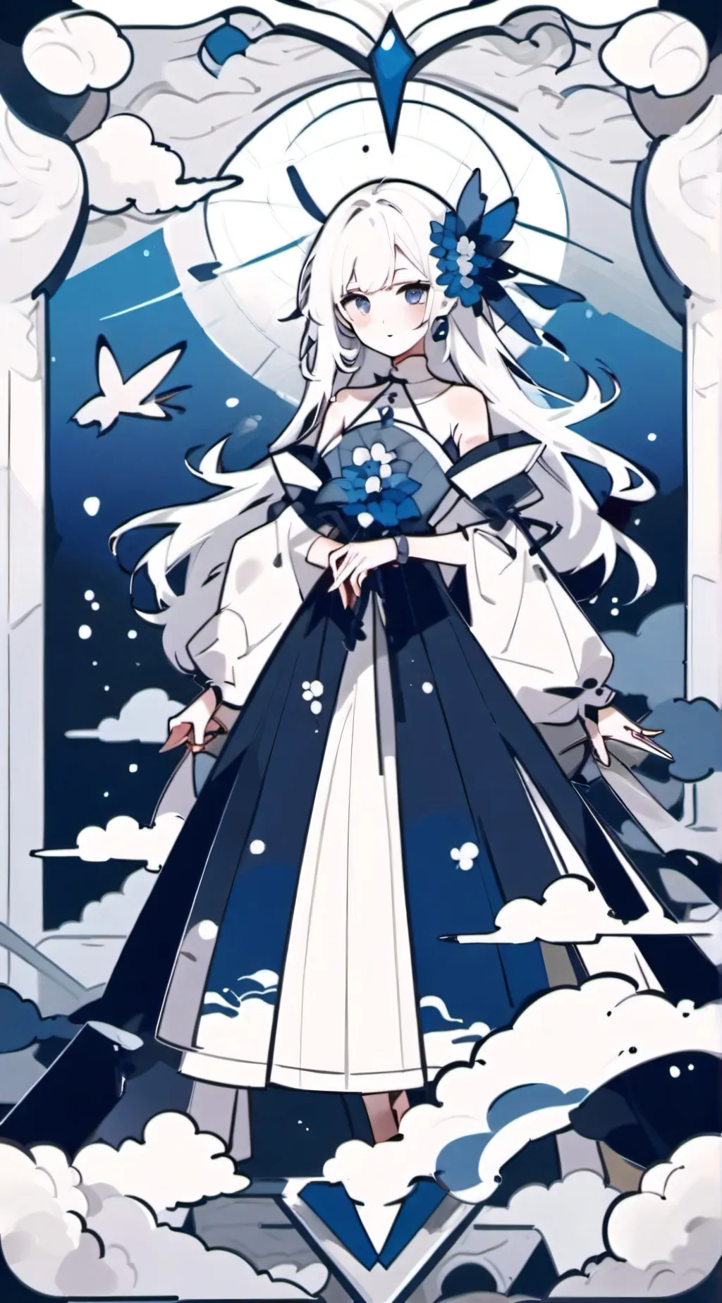 ai character: Lily background