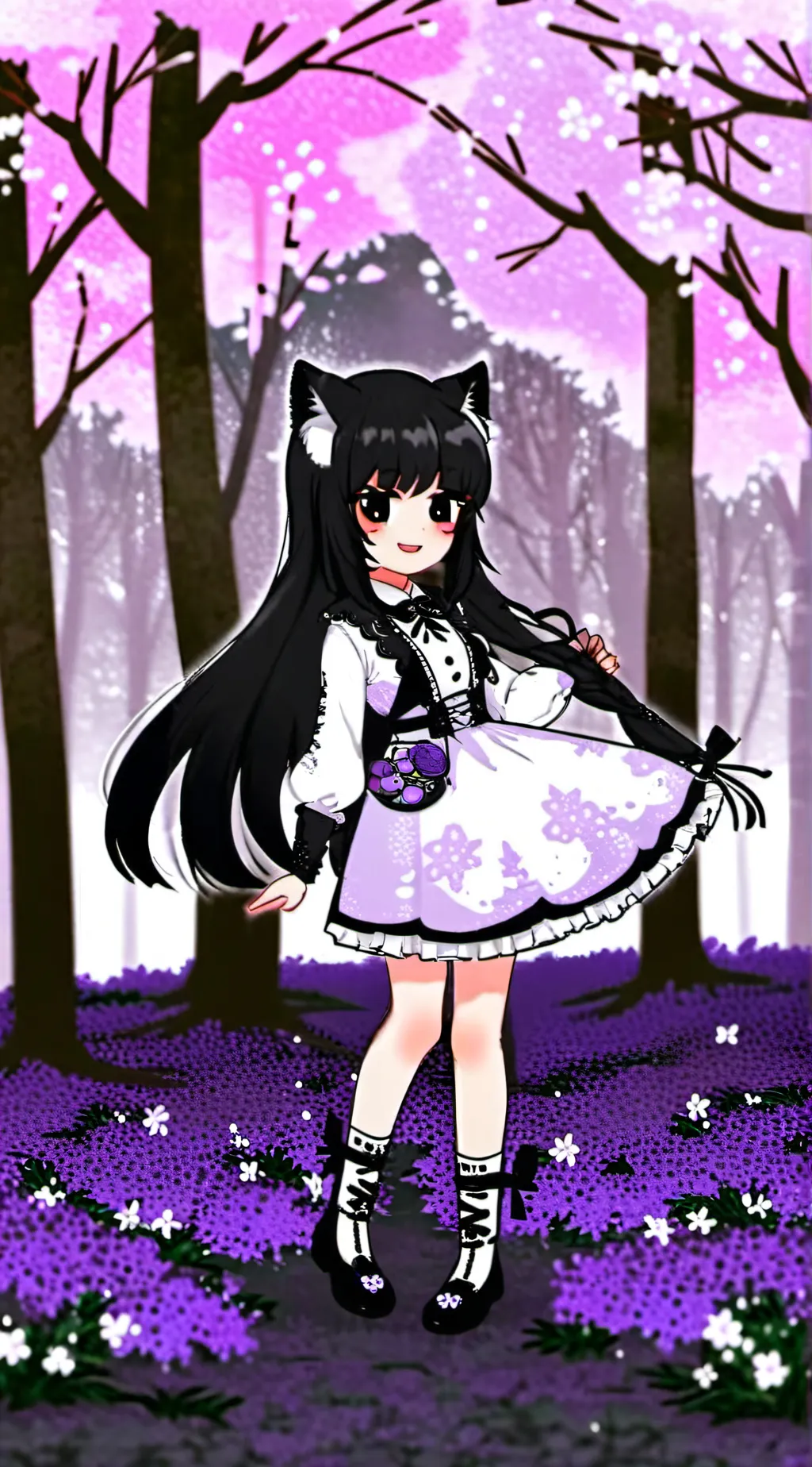 ai character: Bella  background