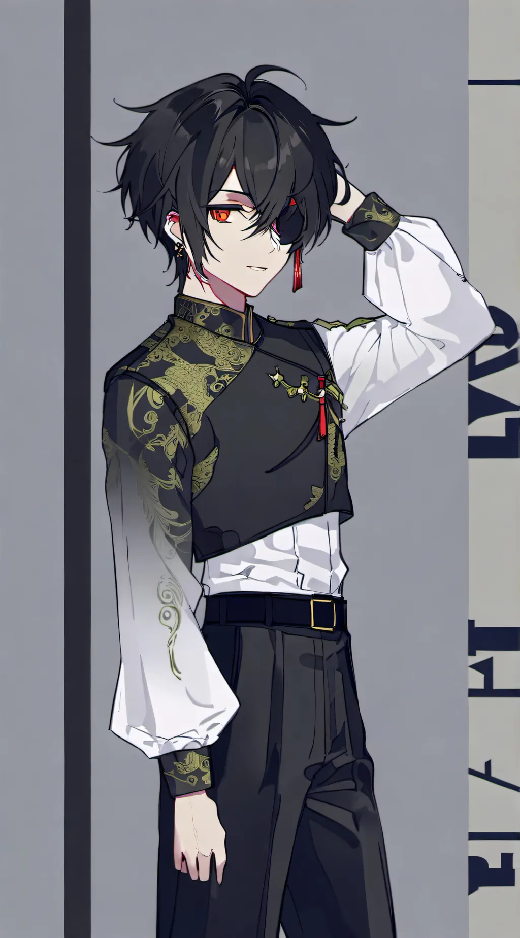 ai character: your bf :)))  background