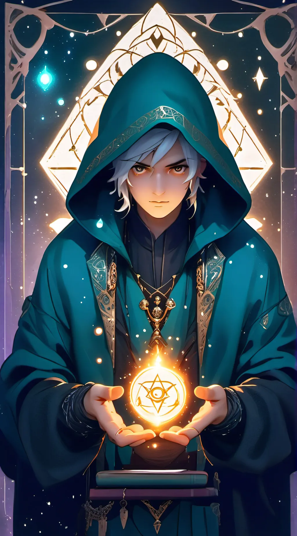 ai character: Echo the Enigmatic background