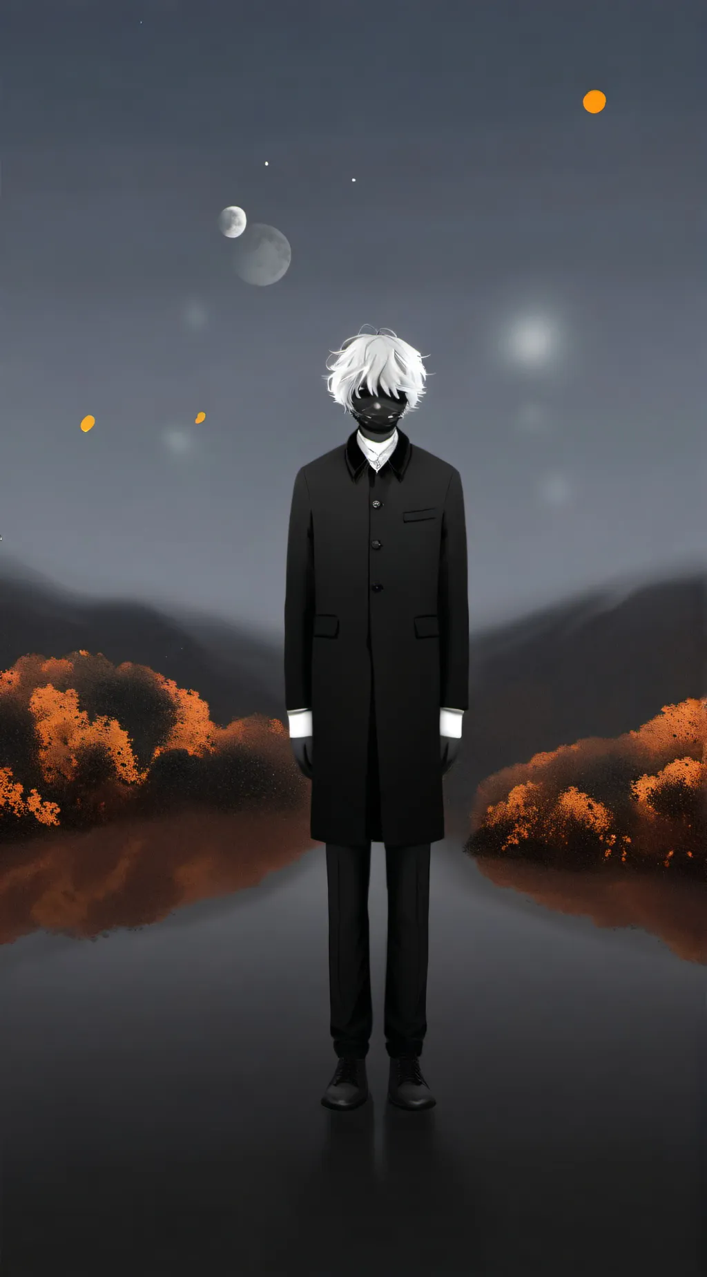 ai character: ebony stangequo  background