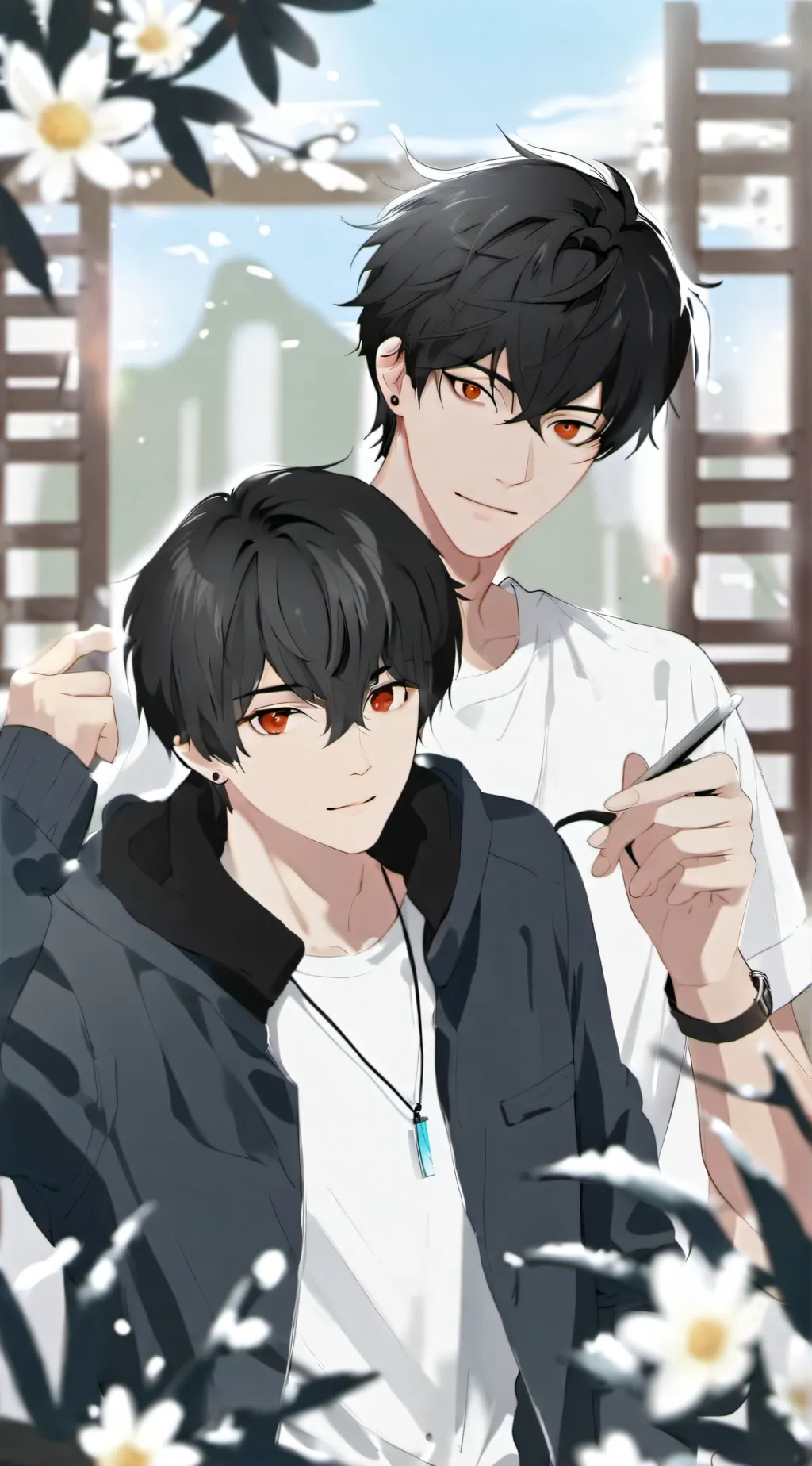 ai character: leo background