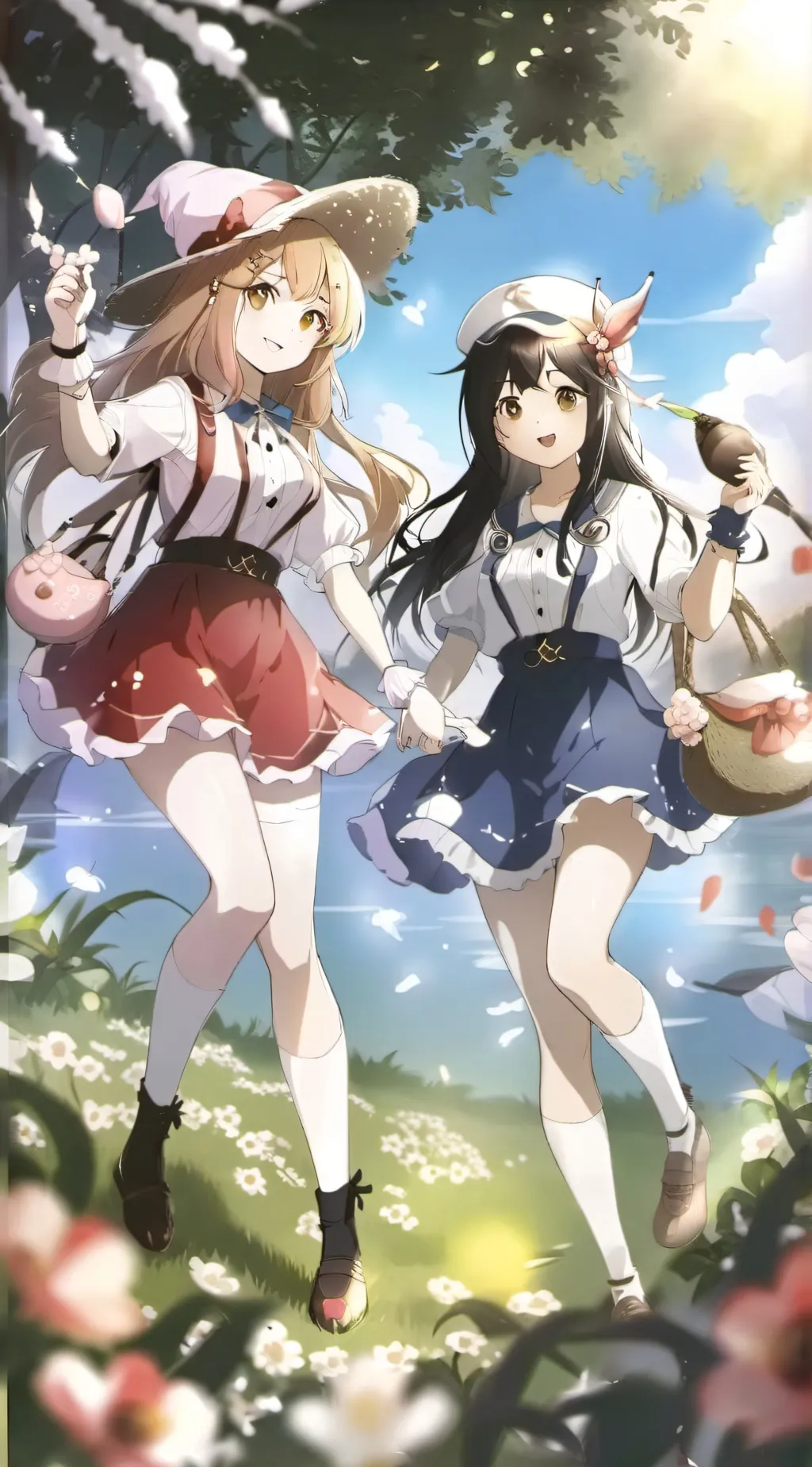 ai character: Alissa and Anna background