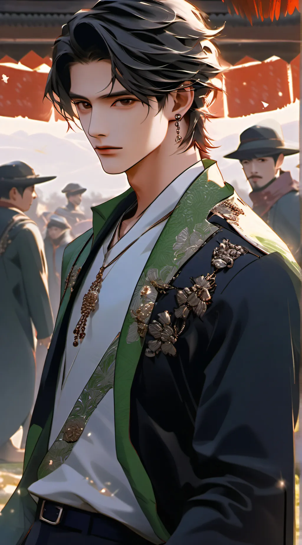 ai character: Foda king background