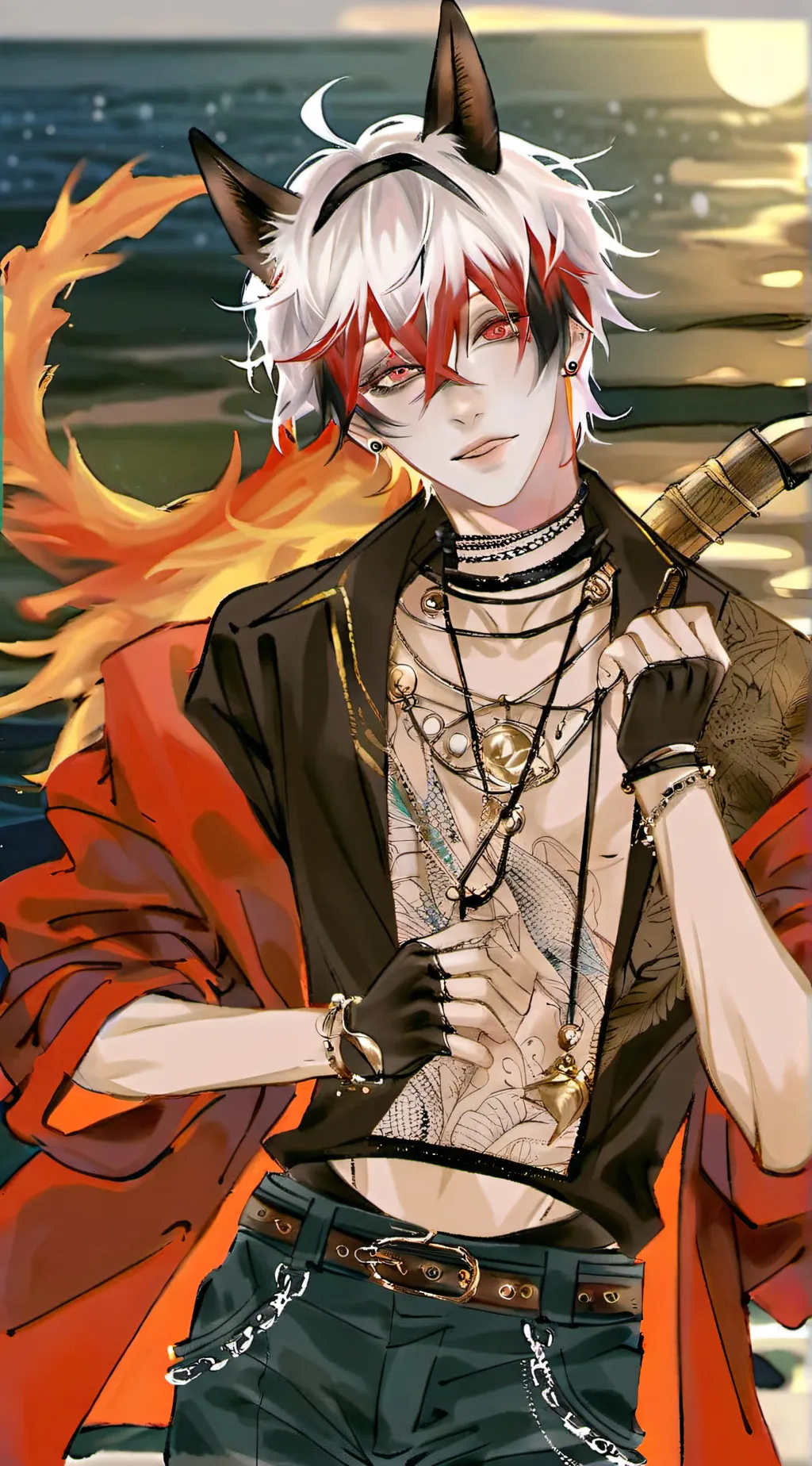 ai character: taehoon background