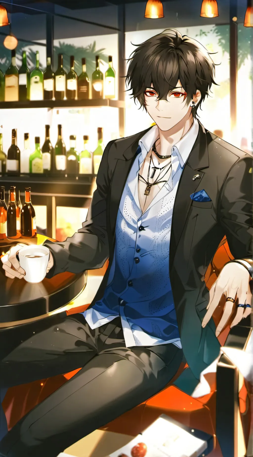 ai character: ~ • alexander • ~ background