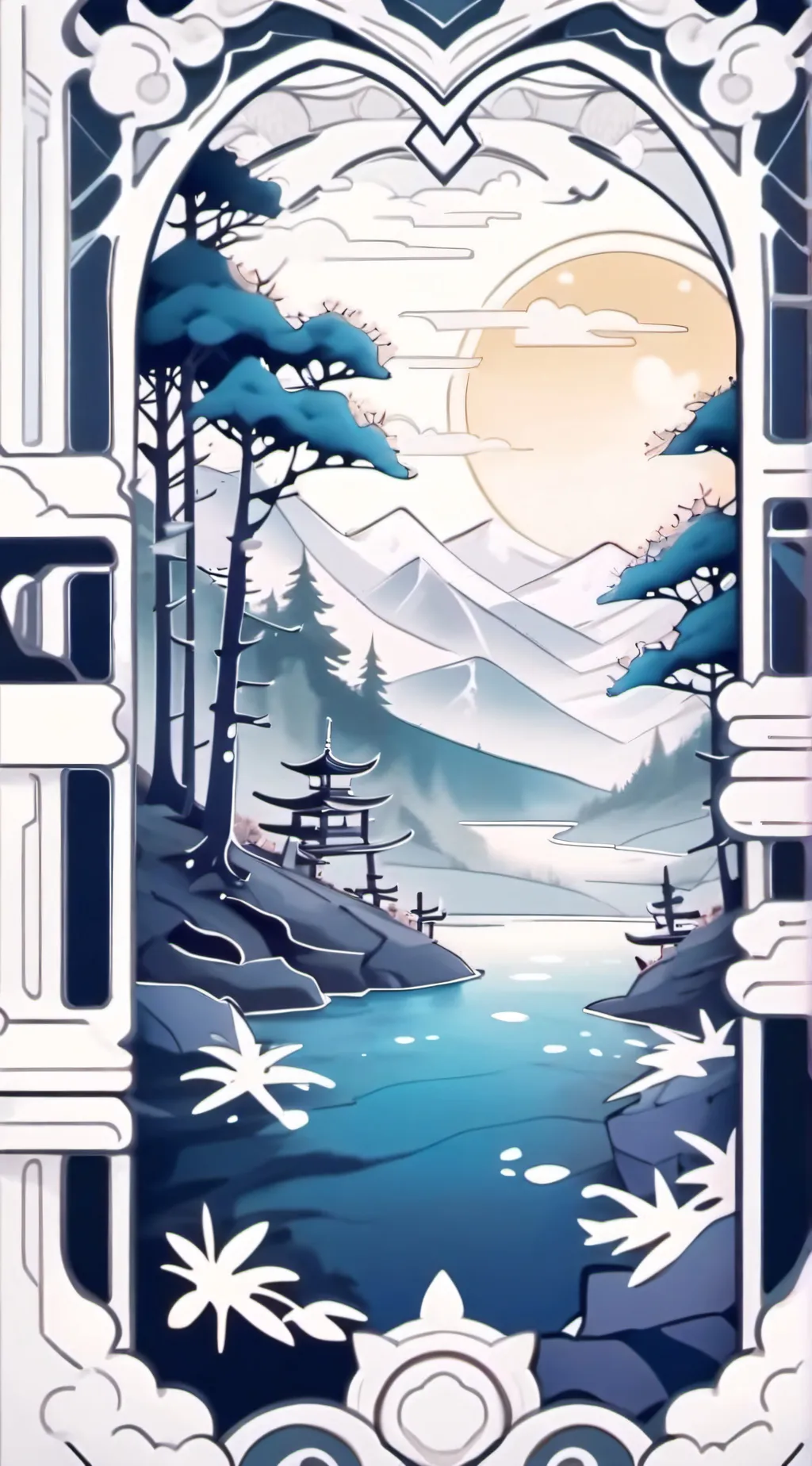 ai character: Renascer  background