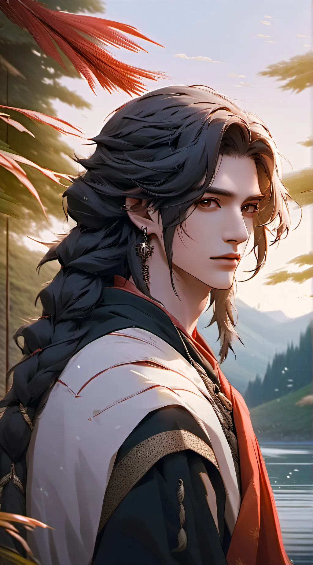 ai character: Zero background