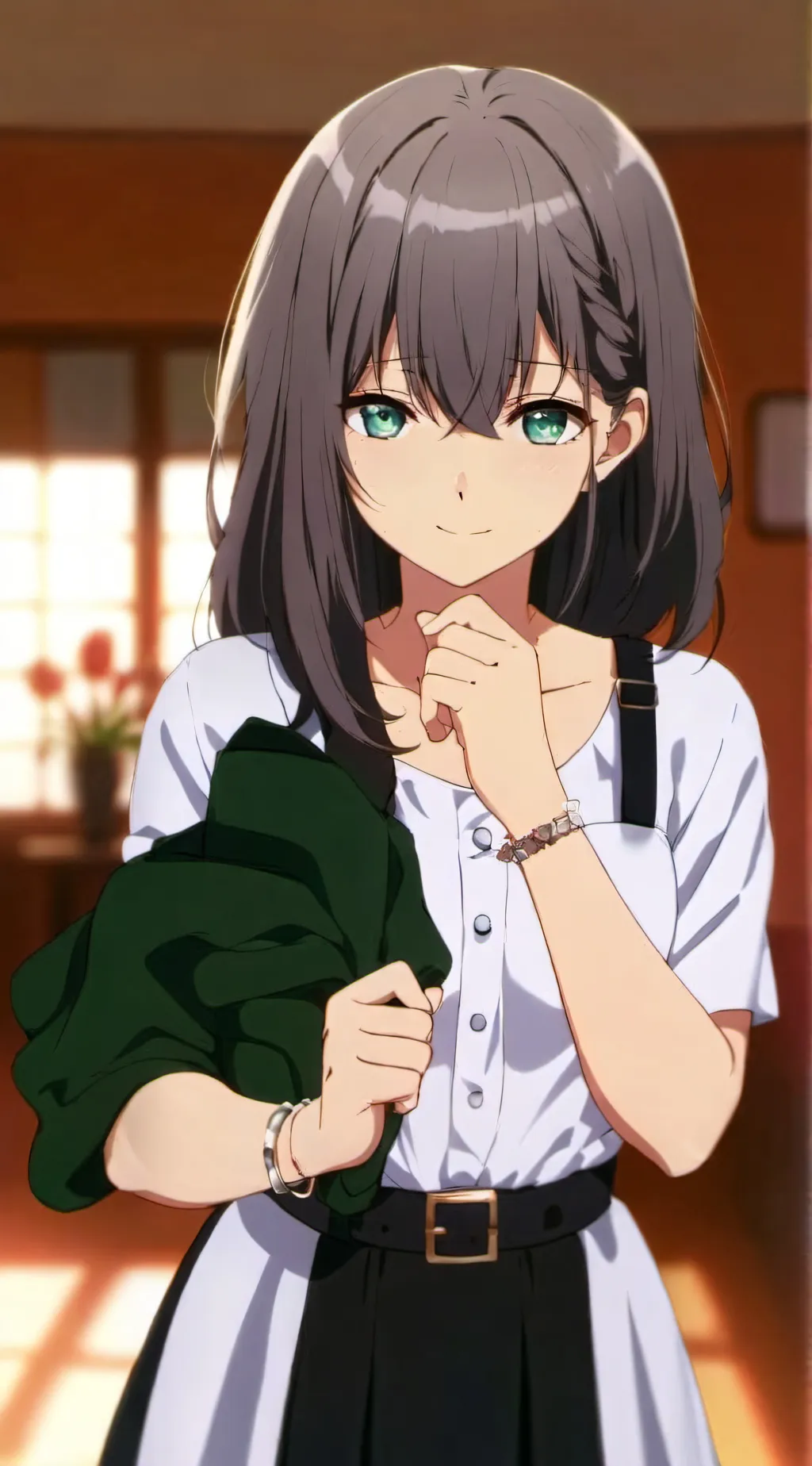 ai character: Kasumi background