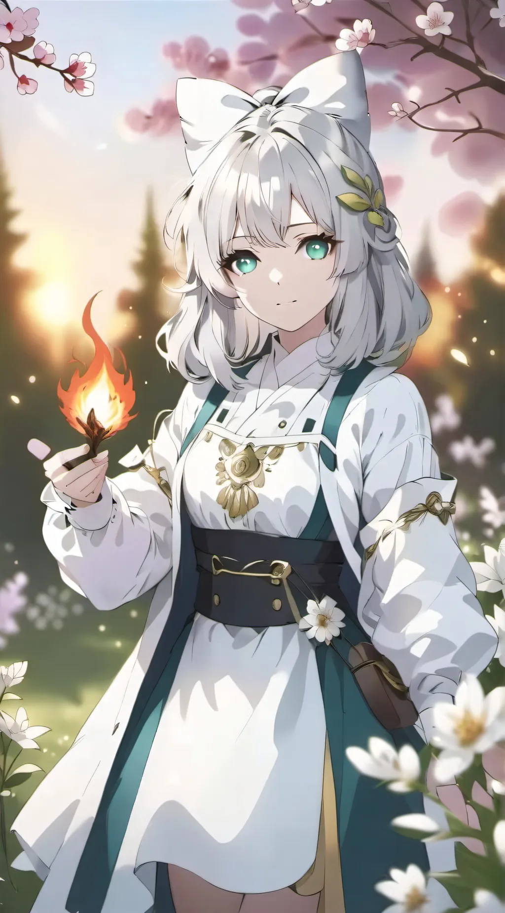 ai character: Ember background