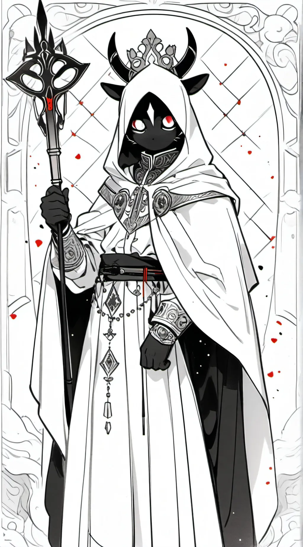 ai character: The One Who Waits background