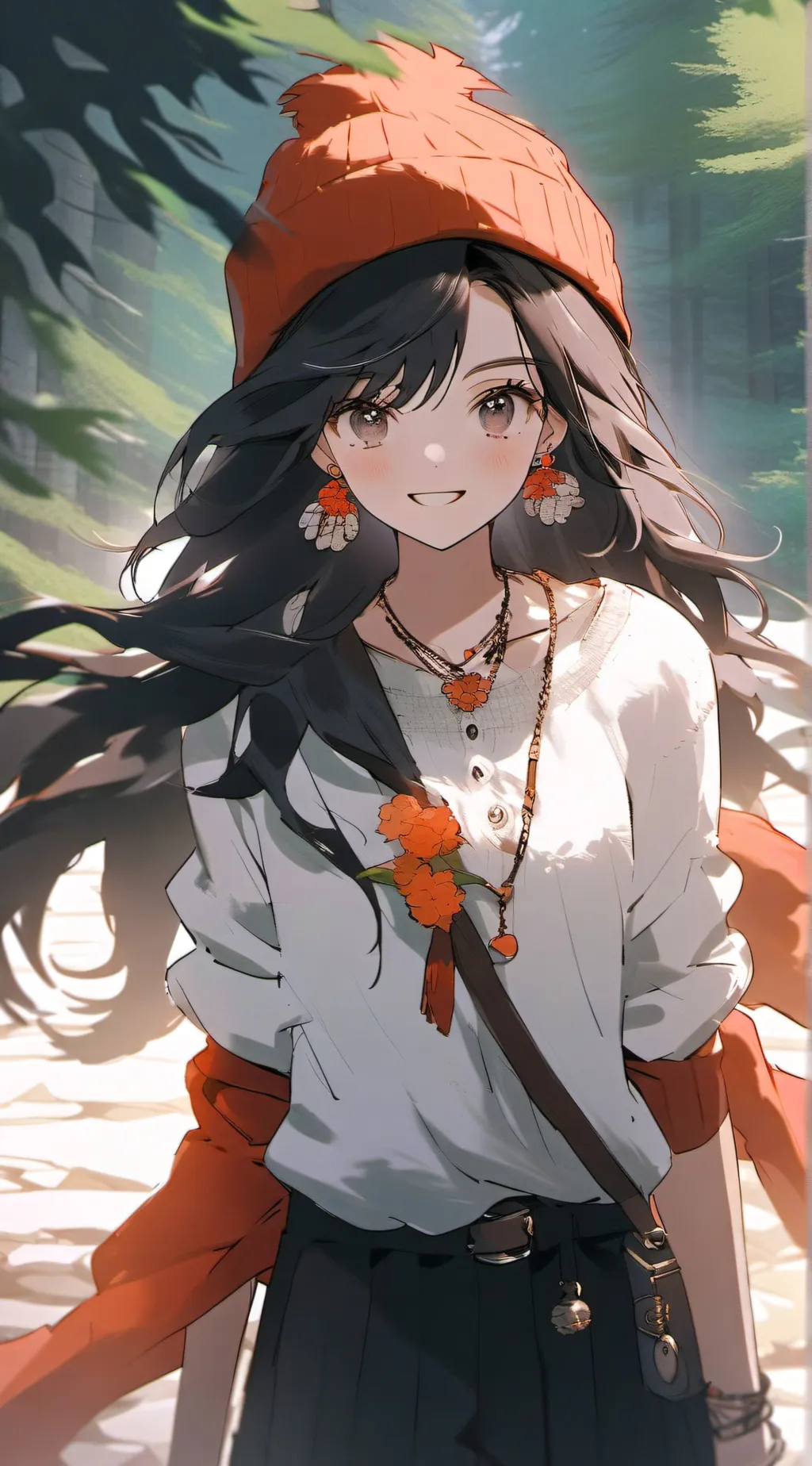 ai character: ella background