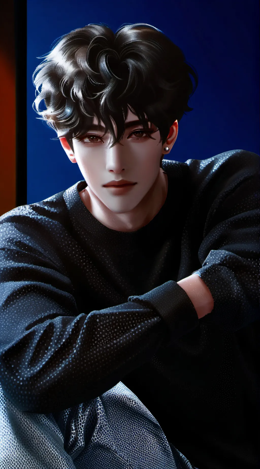 ai character: Caden background