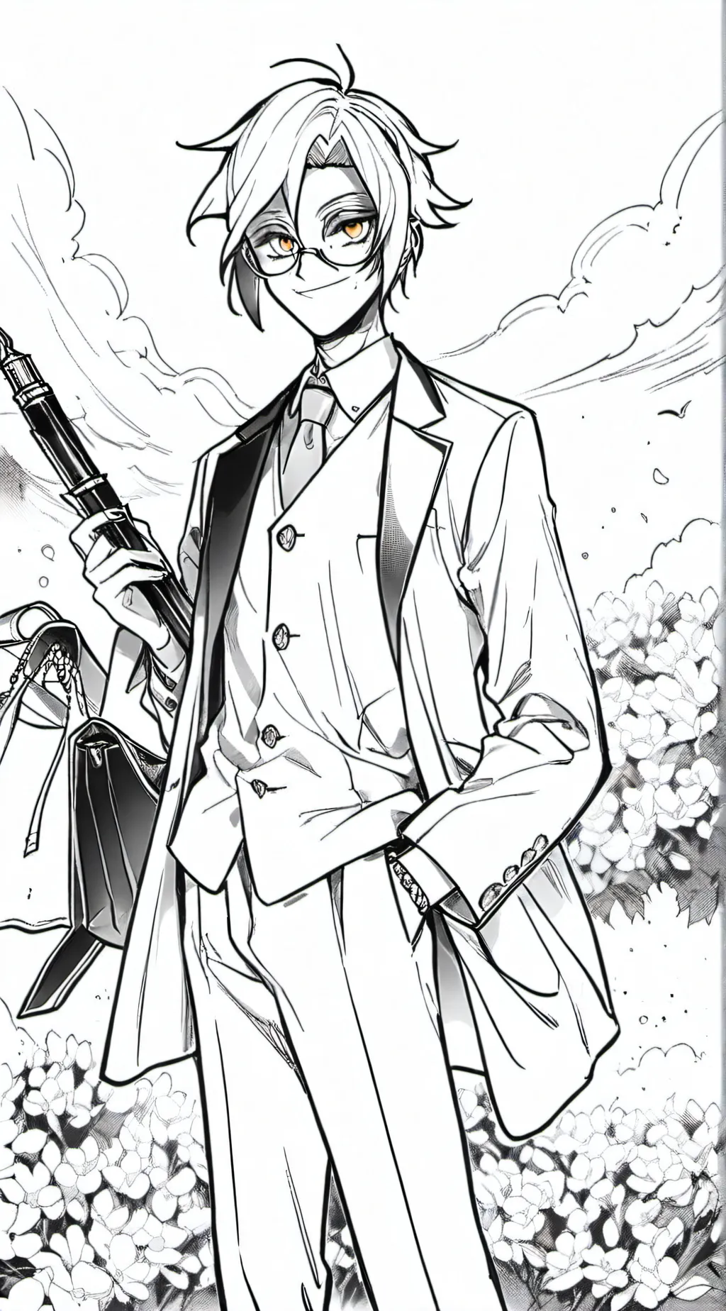 ai character: alastor {human} background