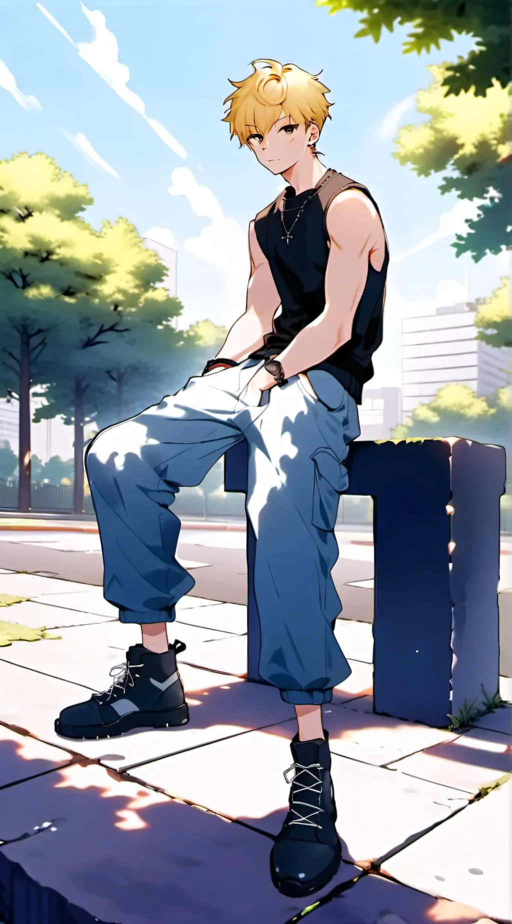 ai character: ~bakugo katsuki~ background