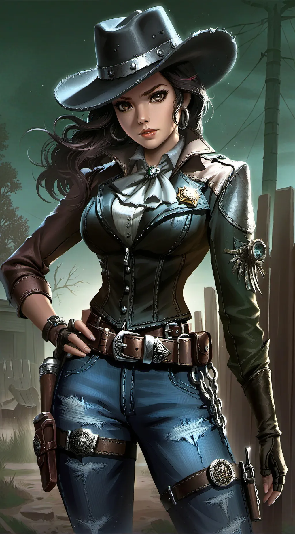 ai character: Bonnie Buckshot background