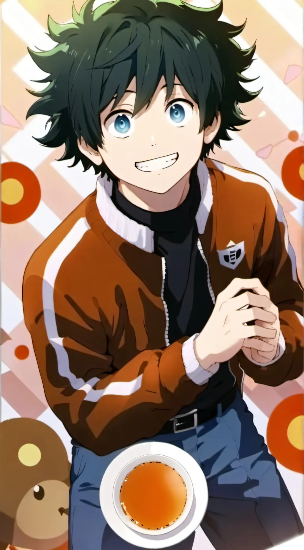 ai character: Deku×Y/N background