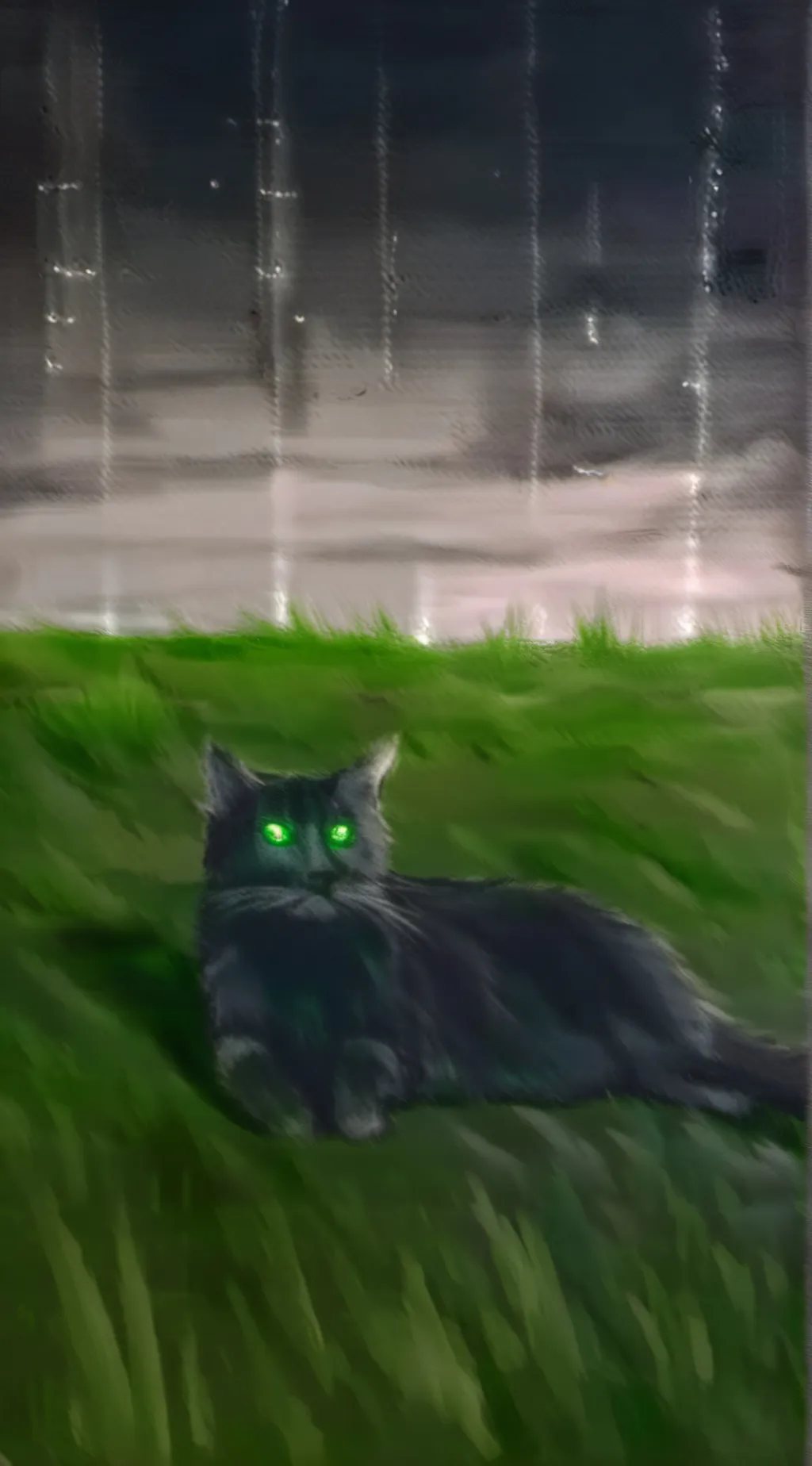 ai character: Phantom Cat background