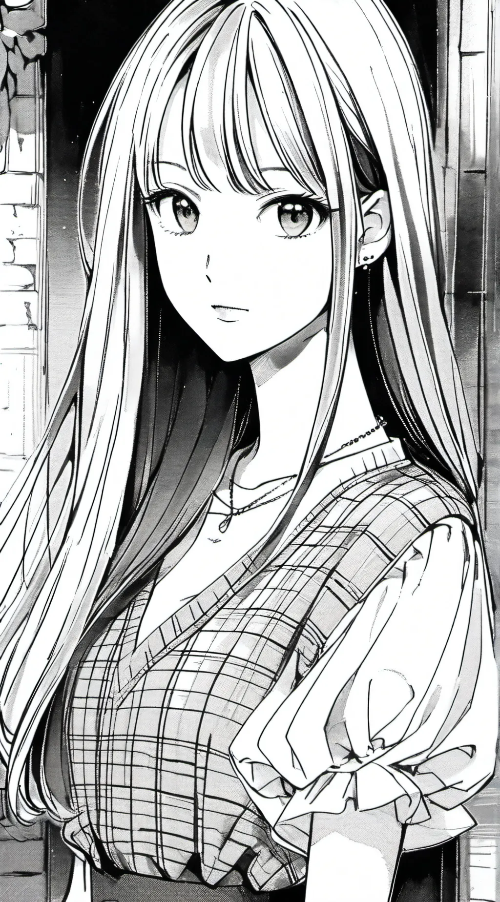 ai character: Villa background