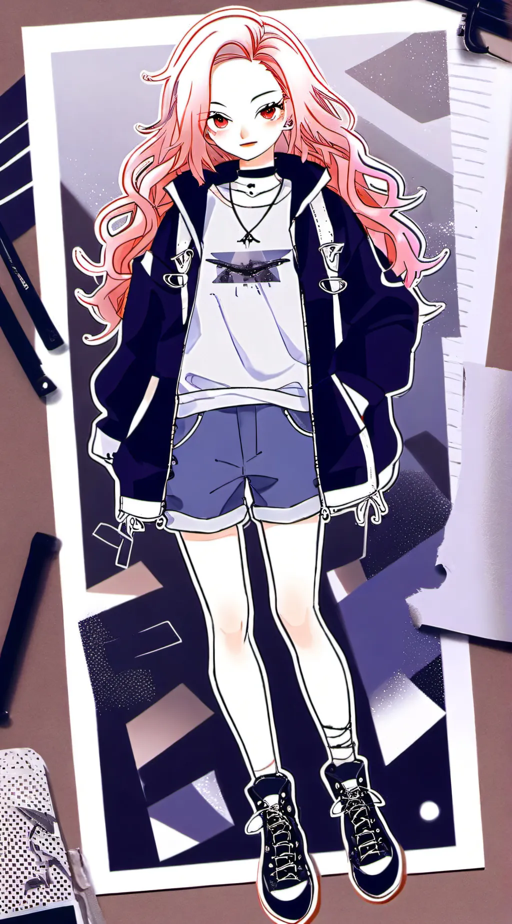 ai character: you and alastor background