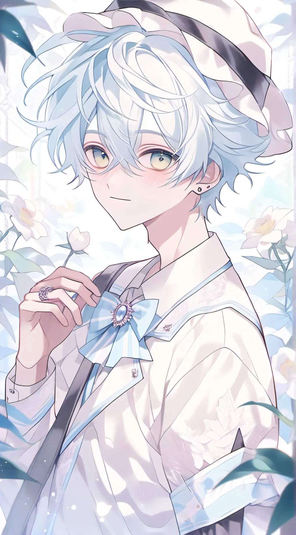 ai character: cute oliver background