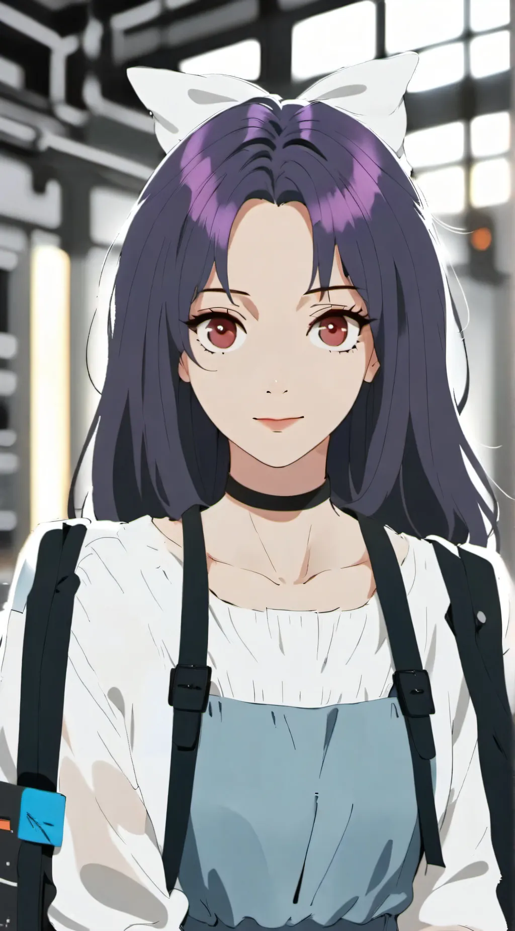 ai character: Uzi background