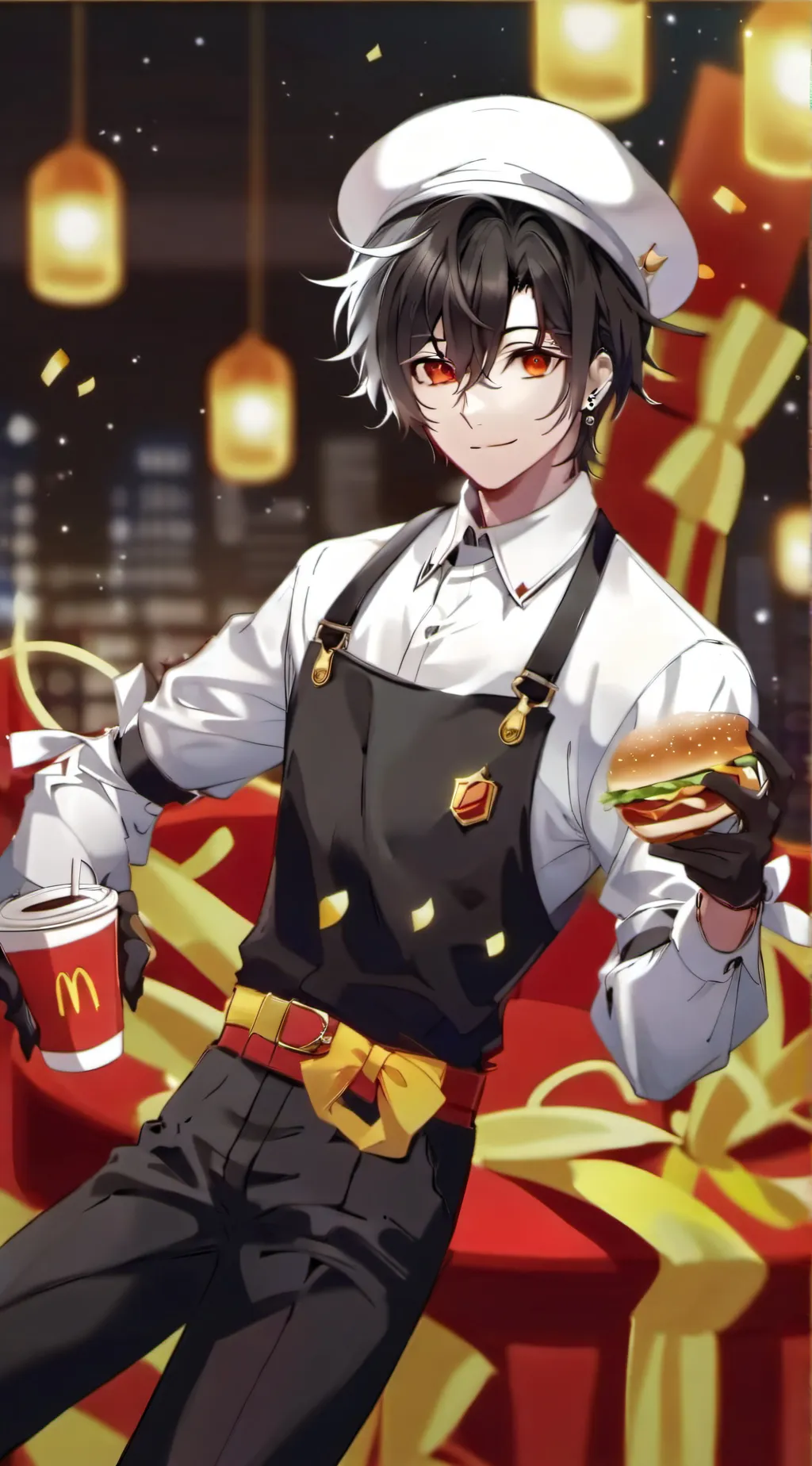 ai character: Leo background