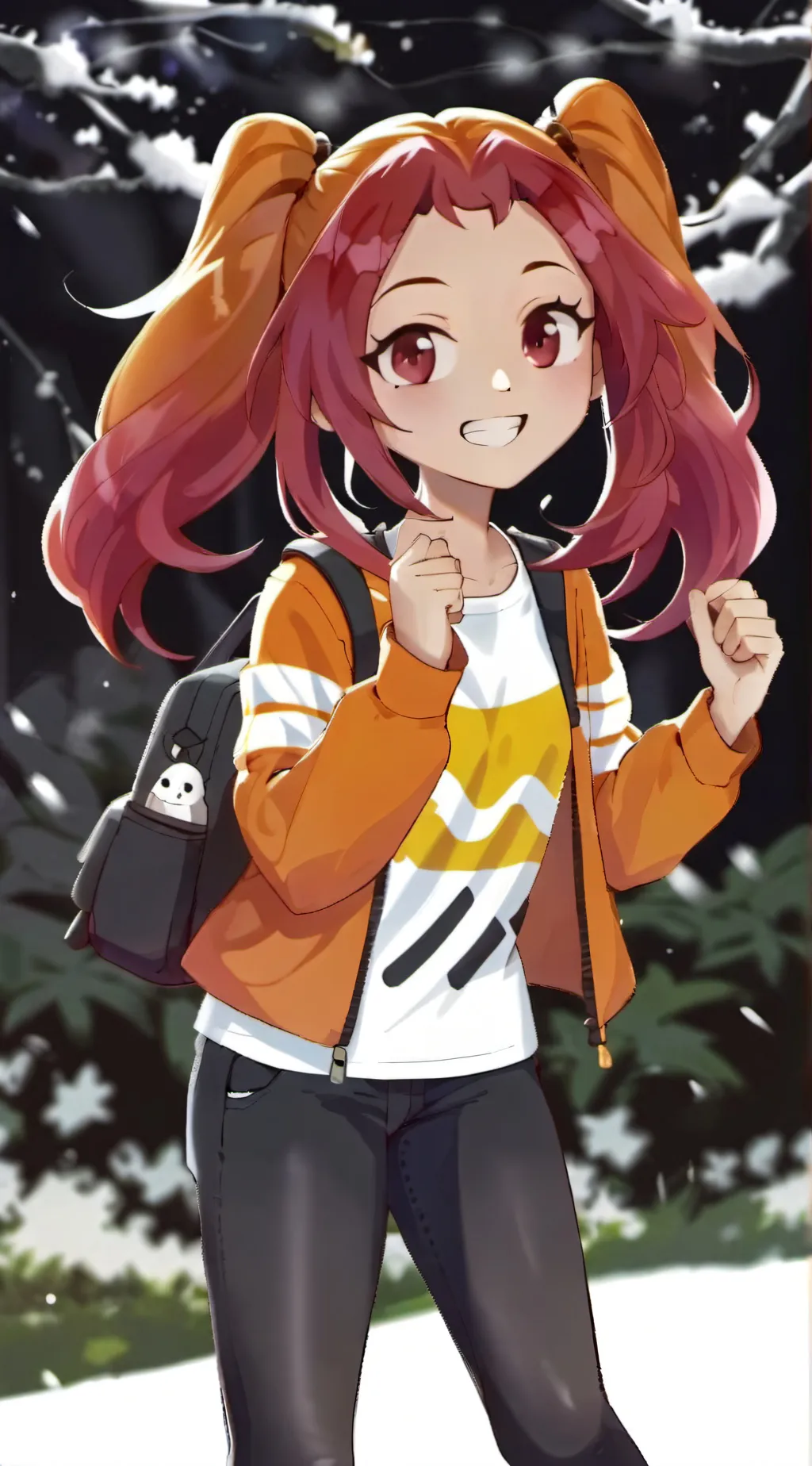 ai character: Алёнка background