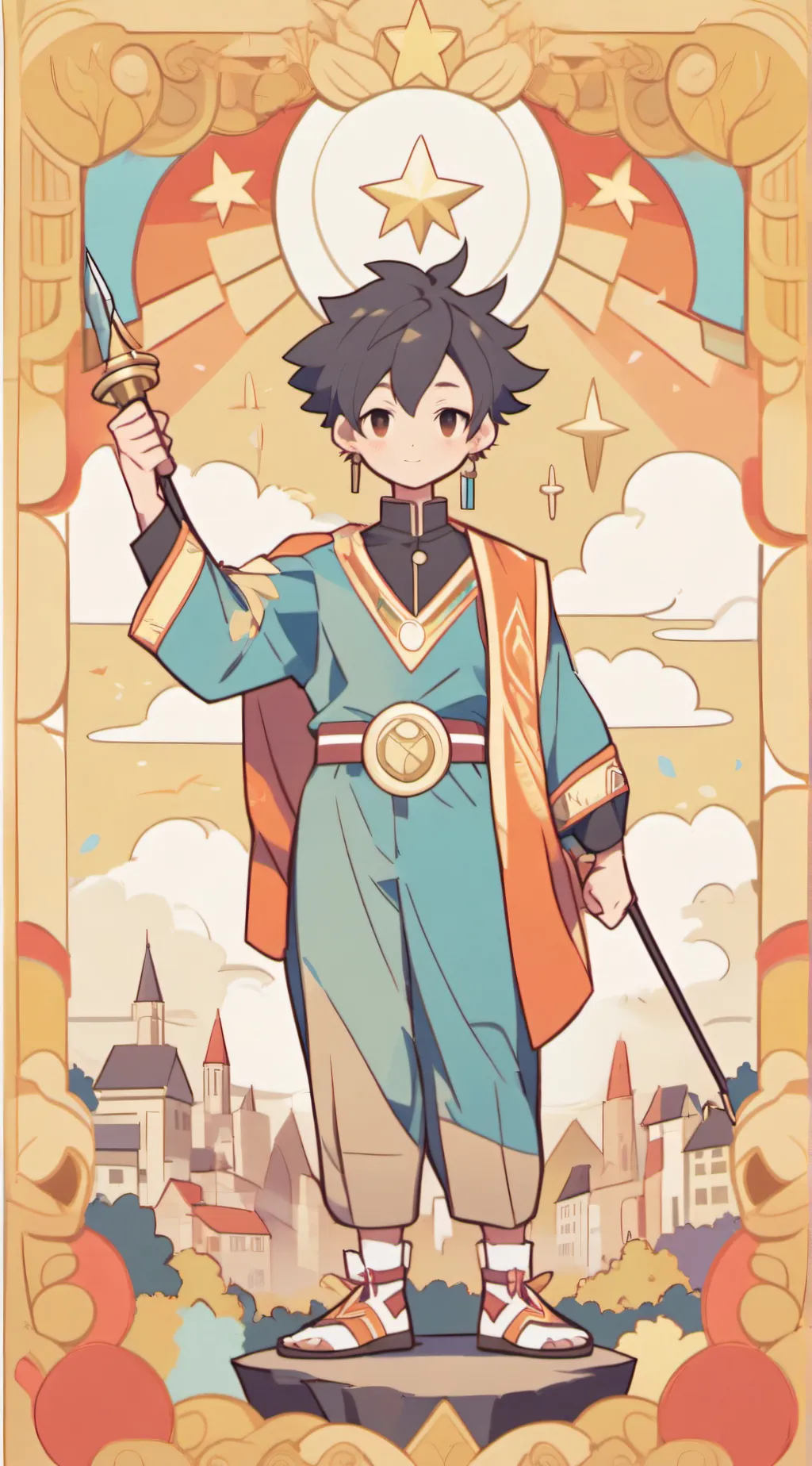 ai character: Countryhumans:P background